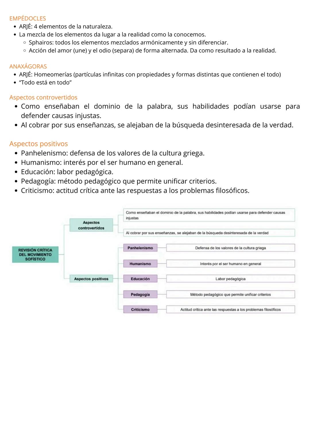 # Apuntes de filo
PRESOCRÁTICOS, SOFISTAS Y SÓCRATES
1. PRESOCRÁTICOS
Los presocráticos son considerados los primeros filósofos de la his