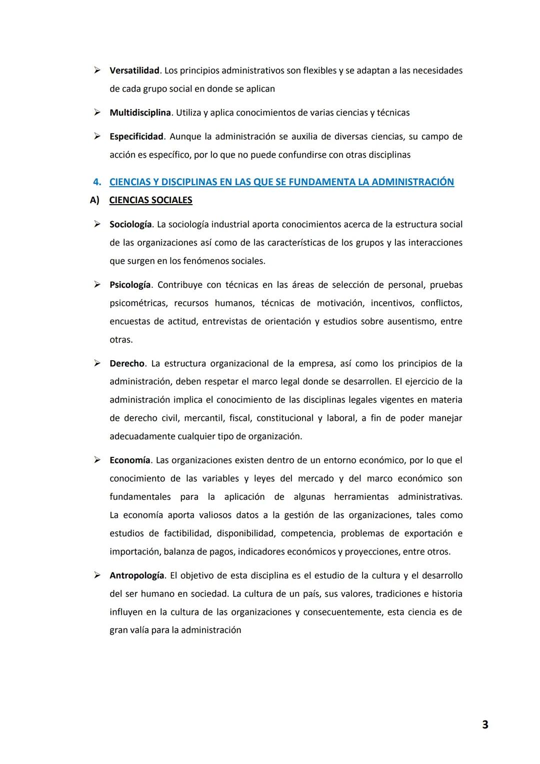 # TEMA 9 EL PROCESO ADMINISTRATIVO
1. INTRODUCCIÓN
Administración
Se apoya en
diversas disciplinas
Ciencias
sociales
Ciencias
exactas