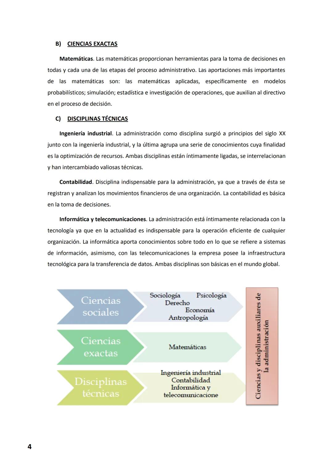 # TEMA 9 EL PROCESO ADMINISTRATIVO
1. INTRODUCCIÓN
Administración
Se apoya en
diversas disciplinas
Ciencias
sociales
Ciencias
exactas