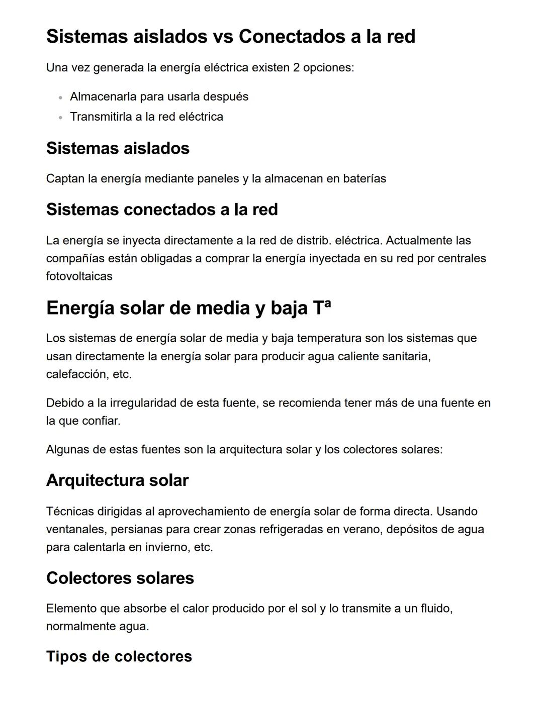 Tema 3 Energías Renovables
Tipos de energía renovable:
Energía hidráulica → Aprovecha la energía del agua embalsamada o fluyente.
Energía so