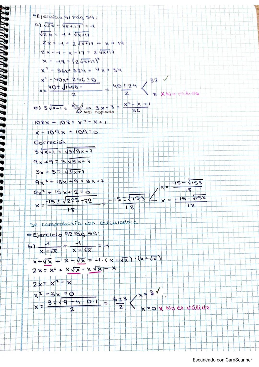 Ejercicio 152 Pag 28.
a) loga (2x²y^²) = log₂ 2 + loga x²+ log_y**+ logo z
b) вода
cog(x2) "²
-
d) loga
=log 3
=/2log 3 +
3x¹
Vyzz
√xz
TIN Ở