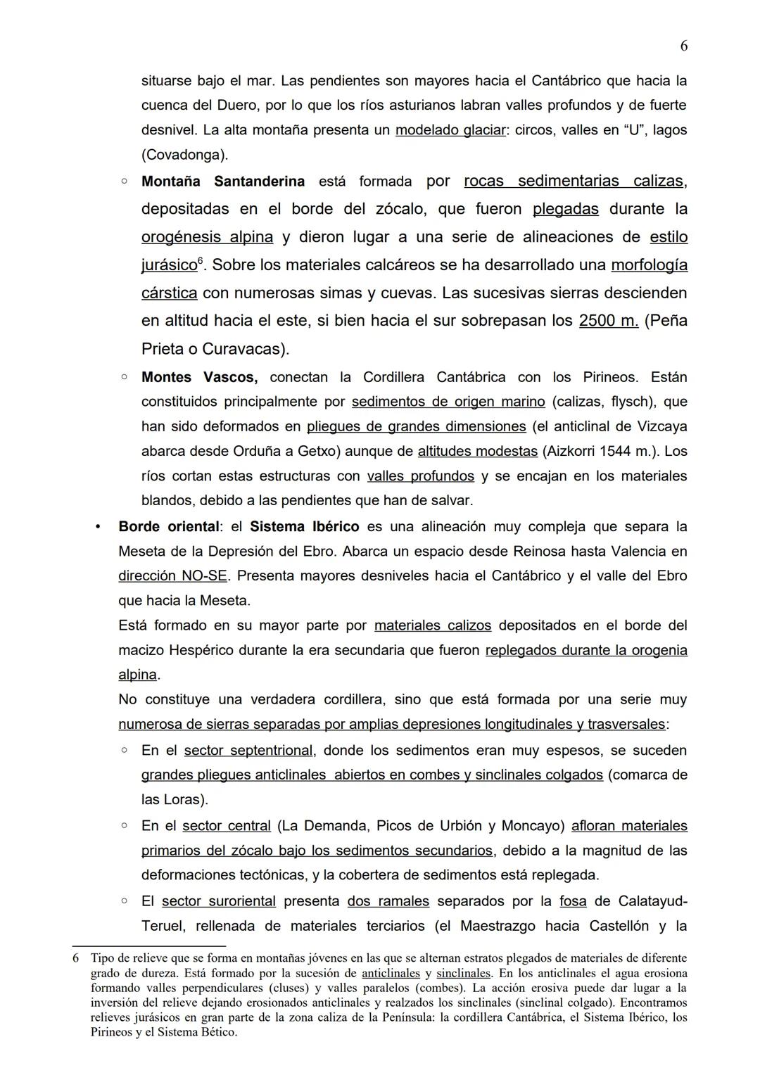 # 1
TEMA 4. LAS UNIDADES DE RELIEVE DE LA PENÍNSULA IBÉRICA Y SU DINÁMICA.
LOS RASGOS GEOMORFOLÓGICOS DE CASTILLA Y LEÓN
CONCEPTOS: Reliev