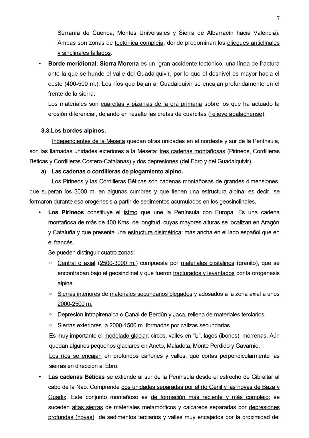 # 1
TEMA 4. LAS UNIDADES DE RELIEVE DE LA PENÍNSULA IBÉRICA Y SU DINÁMICA.
LOS RASGOS GEOMORFOLÓGICOS DE CASTILLA Y LEÓN
CONCEPTOS: Reliev