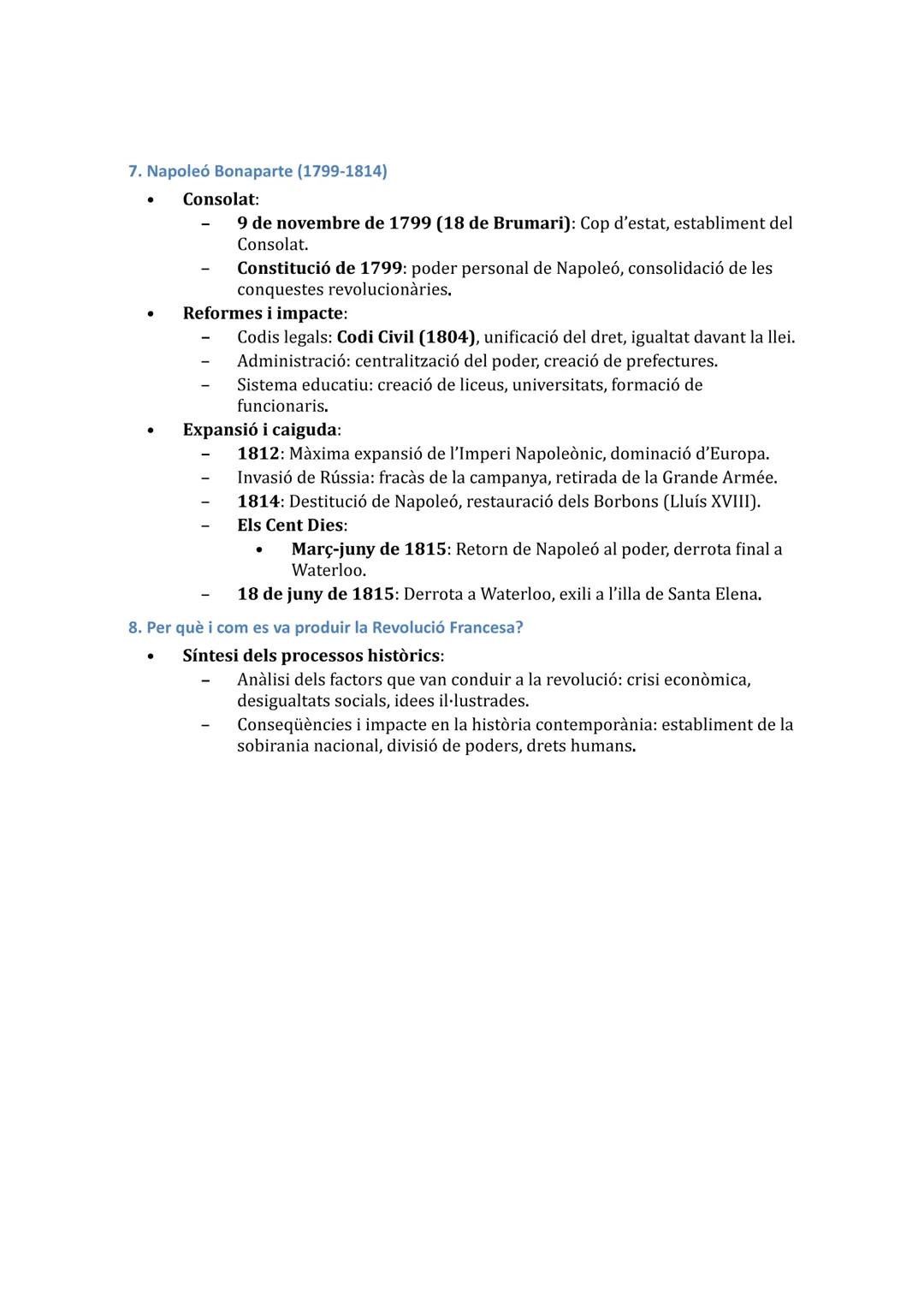# Tema 1: La Revolució Francesa i l'Imperi
1. Introducció
* Concepte de revolució i canvi:
* Definició de revolució: transformació