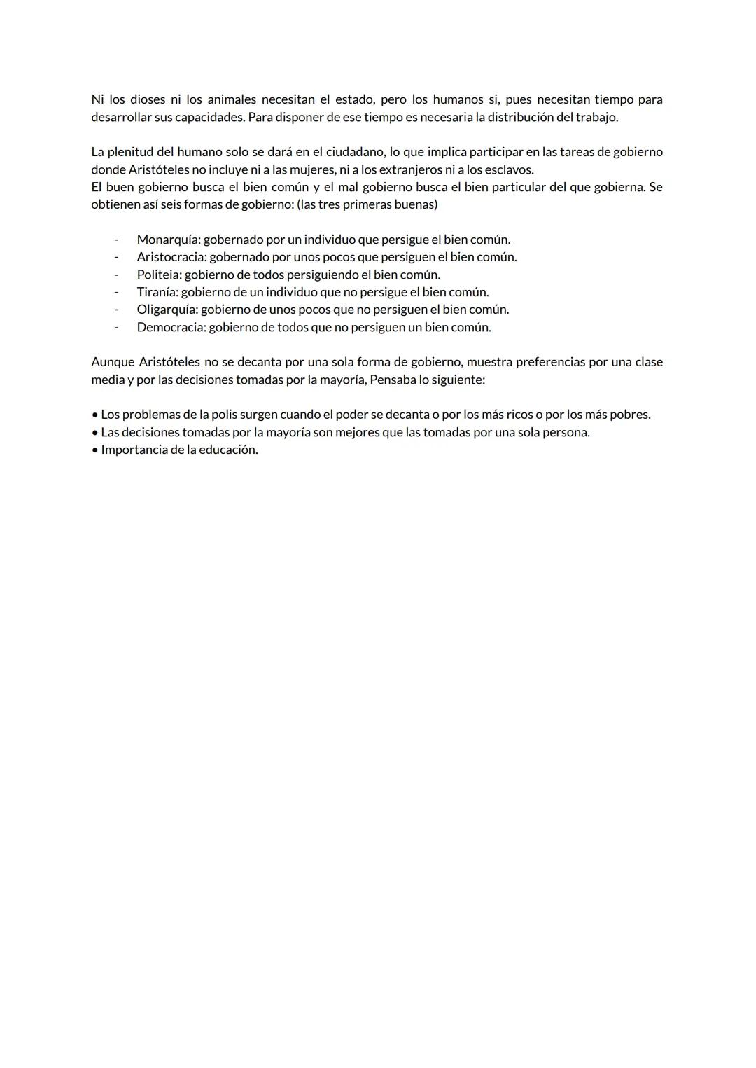 # ARISTÓTELES
Aristóteles parte de la consideración de que el bien es una tendencia natural del hombre. Afirma que la
finalidad de la vida