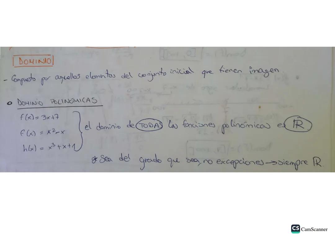 Dominio de Funciones: Resumen y Ejercicios Prácticos