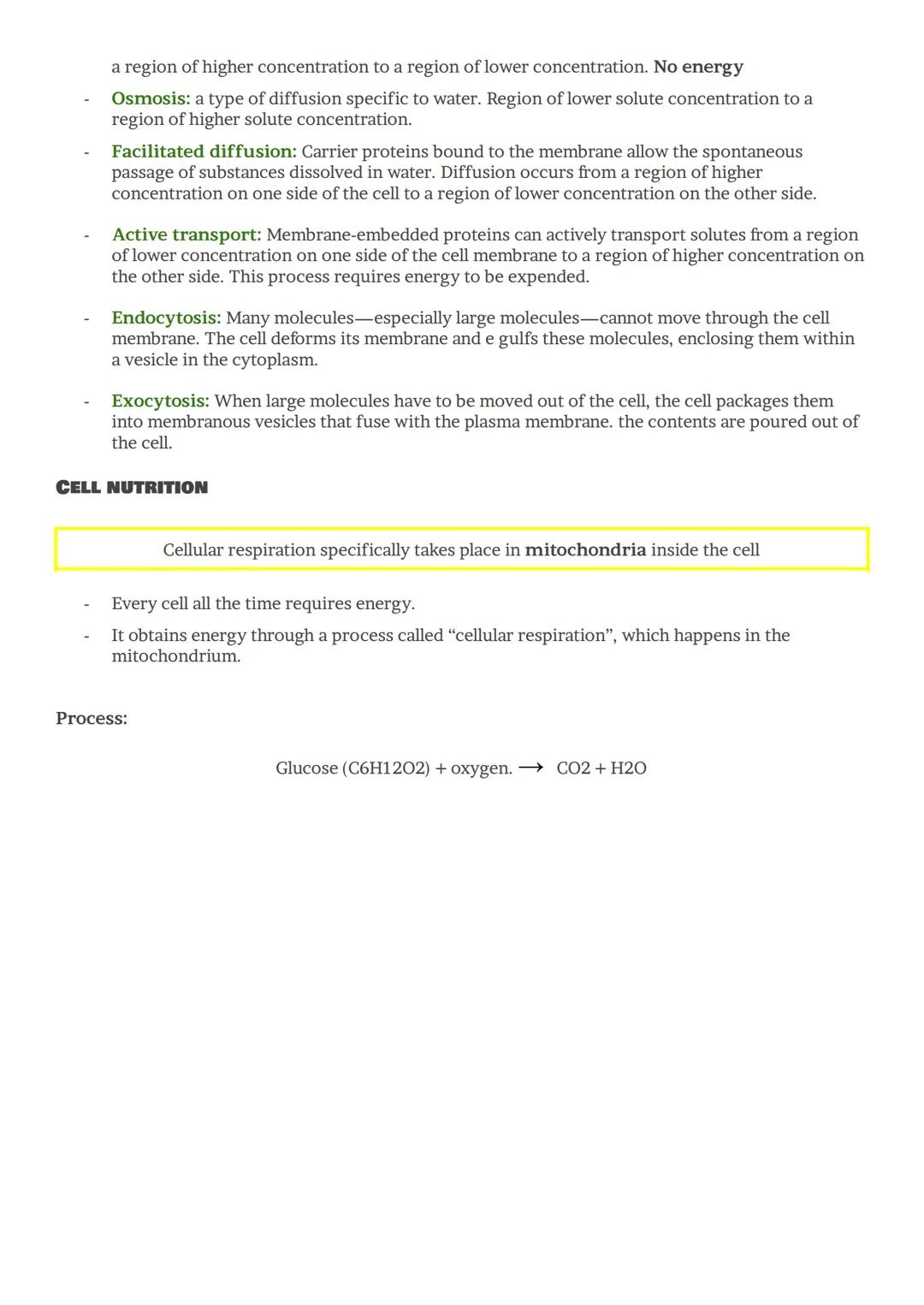 THE CHEMISTRY OF LIFE
All living organisms are composed of cells, and cells in turn are composed of molecules.
THE LIVING CELL
Carbohydrates
