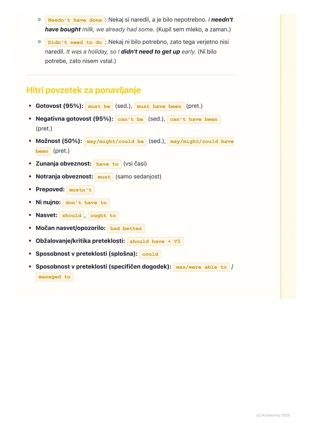 # Modalni glagoli (Modal Verbs)
in njihove funkcije
Pregled modalnih glagolov
Modalni glagoli so posebna vrsta pomožnih glagolov. Ne stoji