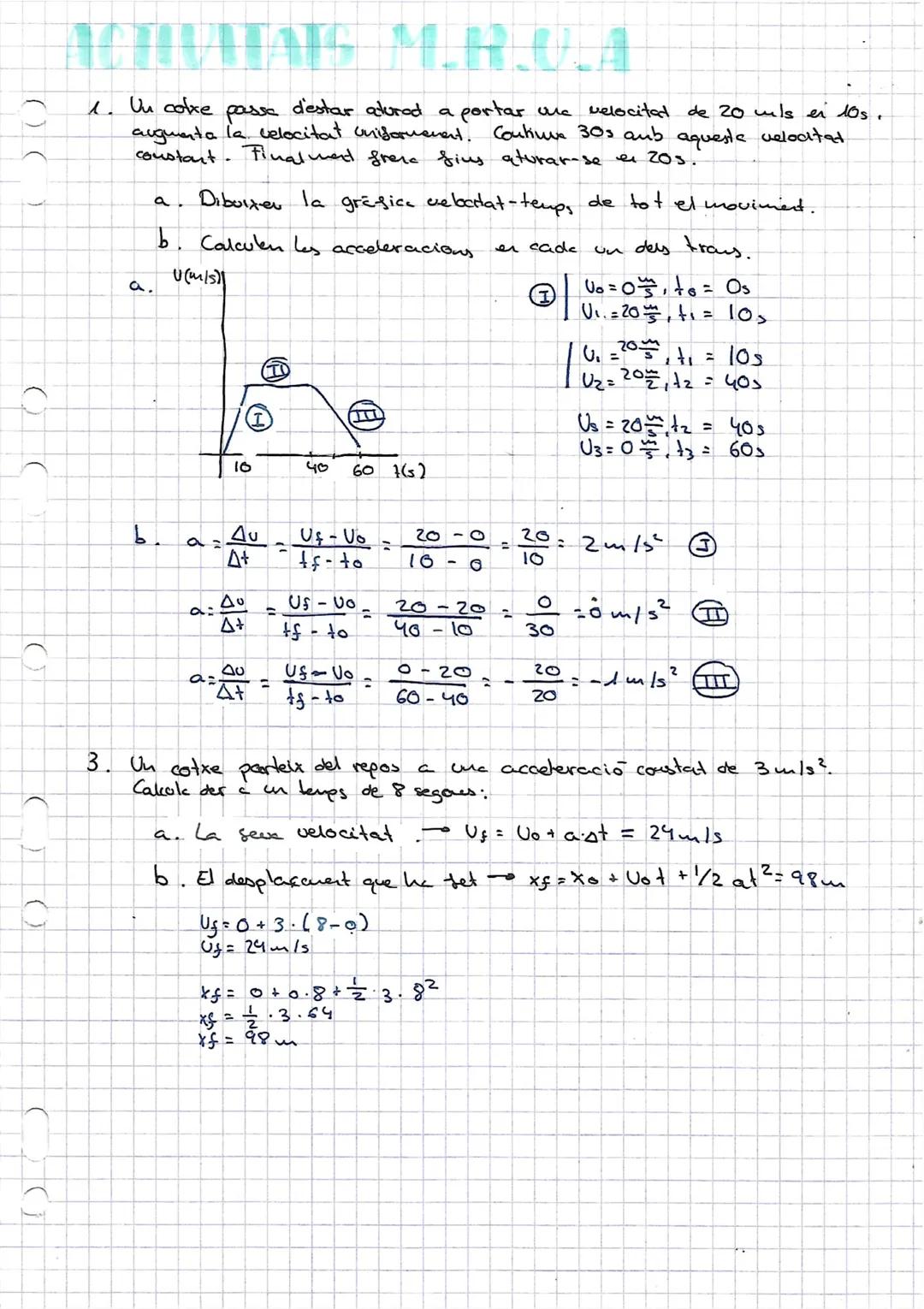 UNITAT 5 = CINEMATICA
Es l'estudi del moviment sense tenir en
compte les
Un cos
el temps
200
quan canvia de posició respecte un
utilitzen
de