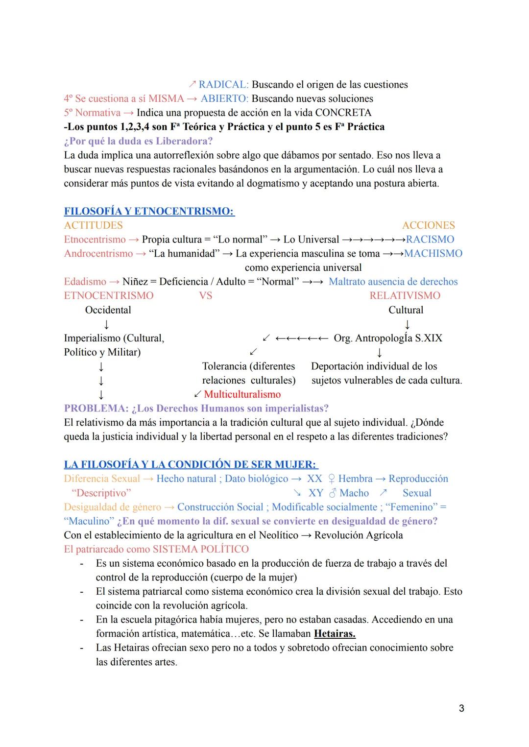 I TRIMESTRE APUNTES DE FILOSOFÍA
INTRODUCCIÓN:
"Absolutamente todo esconde tras de sí una perspectiva y un origen filosófico"
"La filosofía