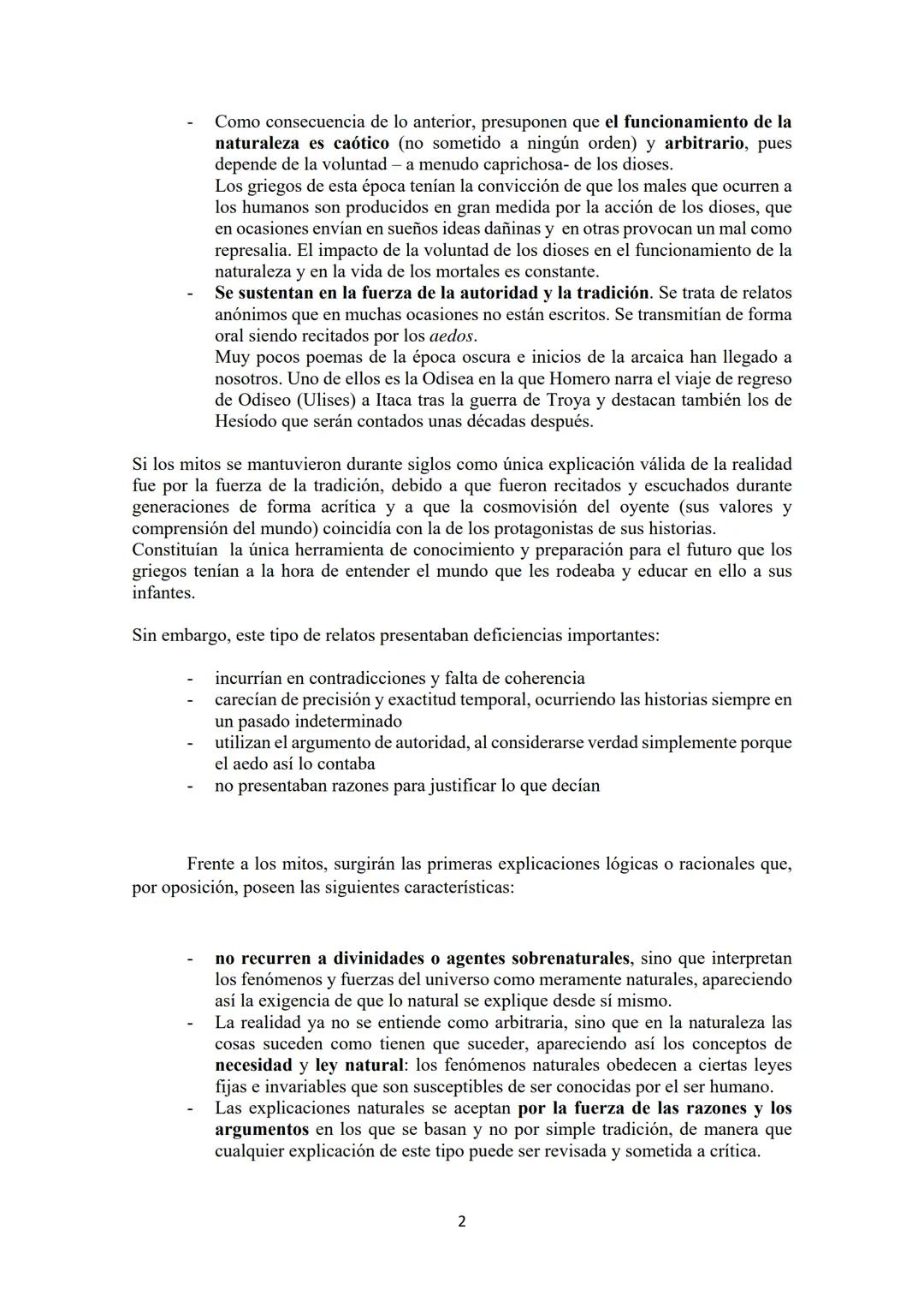 CURSO
25-26
FILOSOFÍA ANTIGUA
IES OLEANA # BLOQUE I- FILOSOFÍA ANTIGUA
1- COSMOVISIÓN MÍTICA Y EXPLICACIÓN FILOSÓFICA
La palabra "filoso