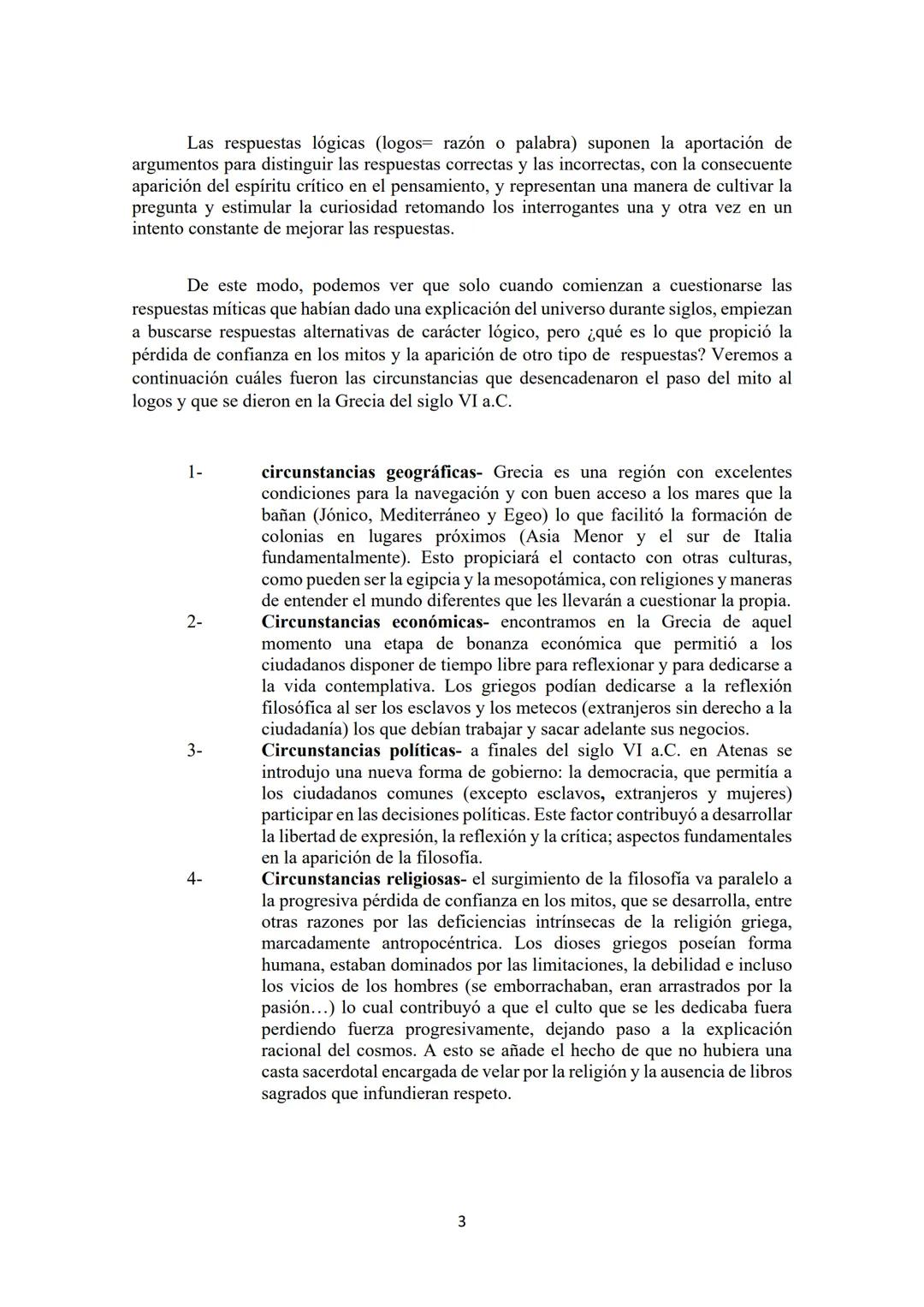 CURSO
25-26
FILOSOFÍA ANTIGUA
IES OLEANA # BLOQUE I- FILOSOFÍA ANTIGUA
1- COSMOVISIÓN MÍTICA Y EXPLICACIÓN FILOSÓFICA
La palabra "filoso