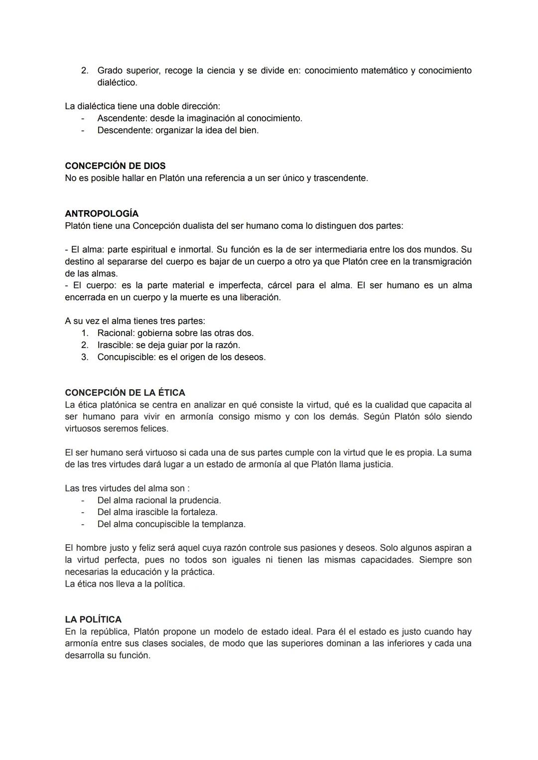 # PLATÓN
ONTOLOGÍA: teoría de las ideas (incluir en el conocimiento)
Buscando el conocimiento del bien, Platón postula la existencia del m
