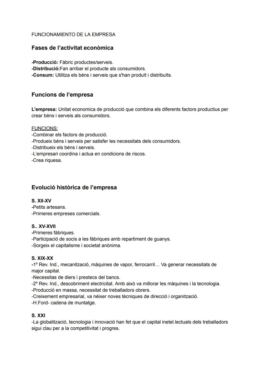 Funcionamiento de la empresa 1BATX