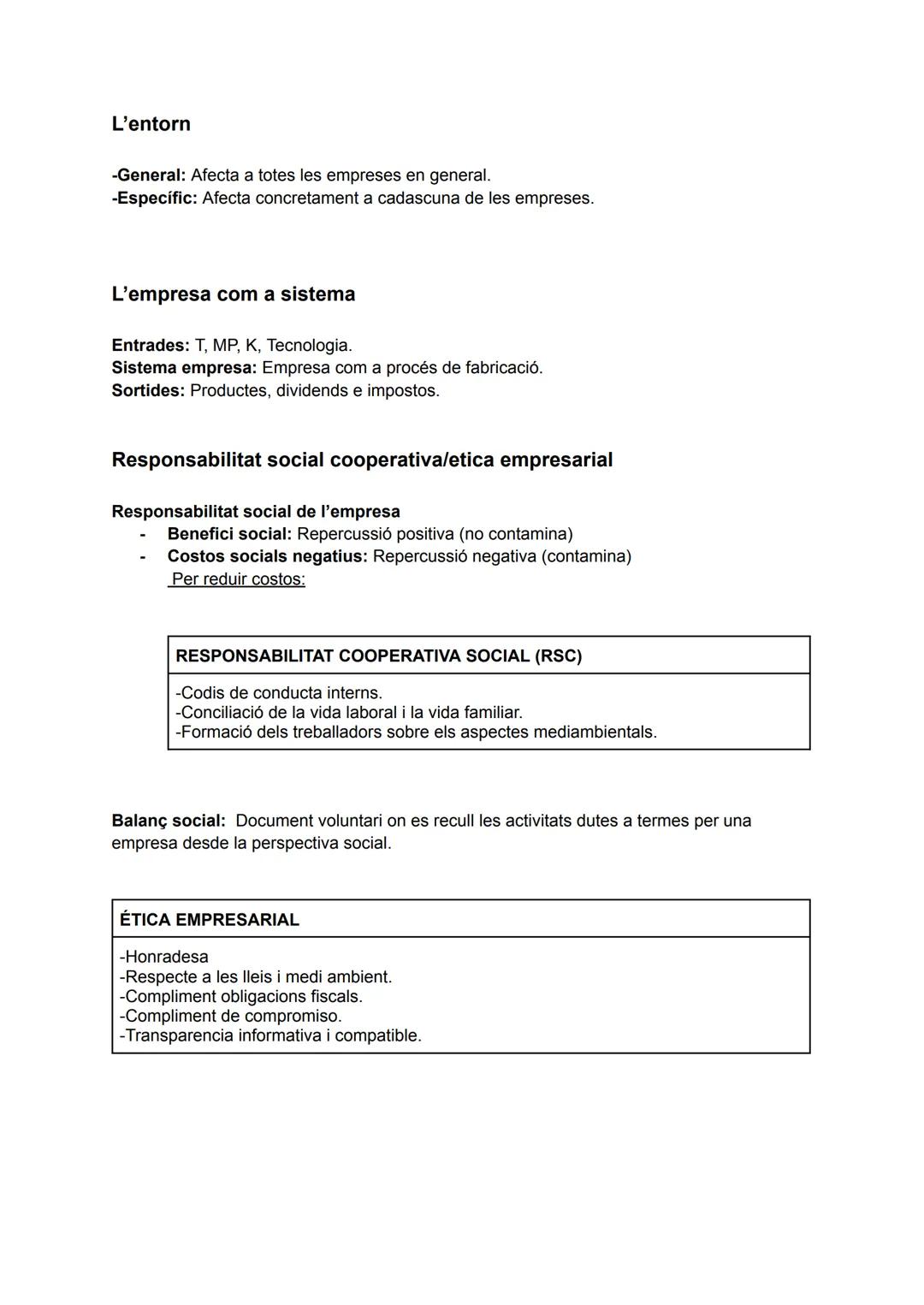 # FUNCIONAMIENTO DE LA EMPRESA
Fases de l'activitat econòmica
-Producció: Fàbric productes/serveis.
-Distribució: Fan arribar el producte