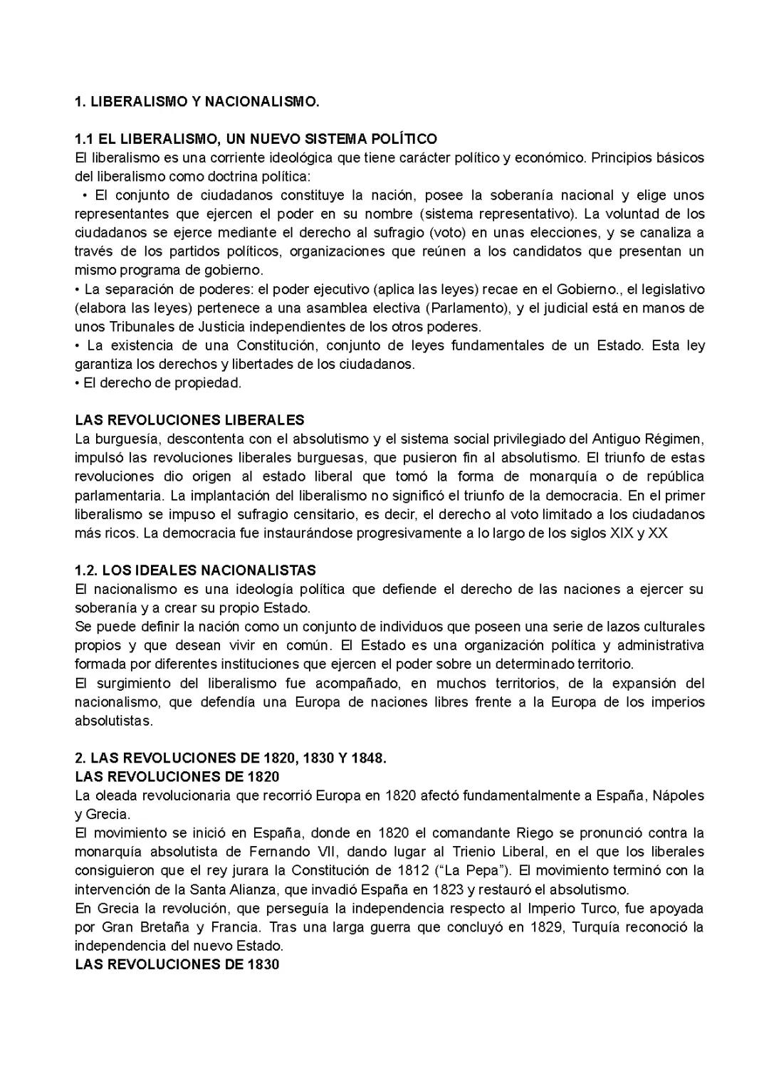 Liberalismo y nacionalismo