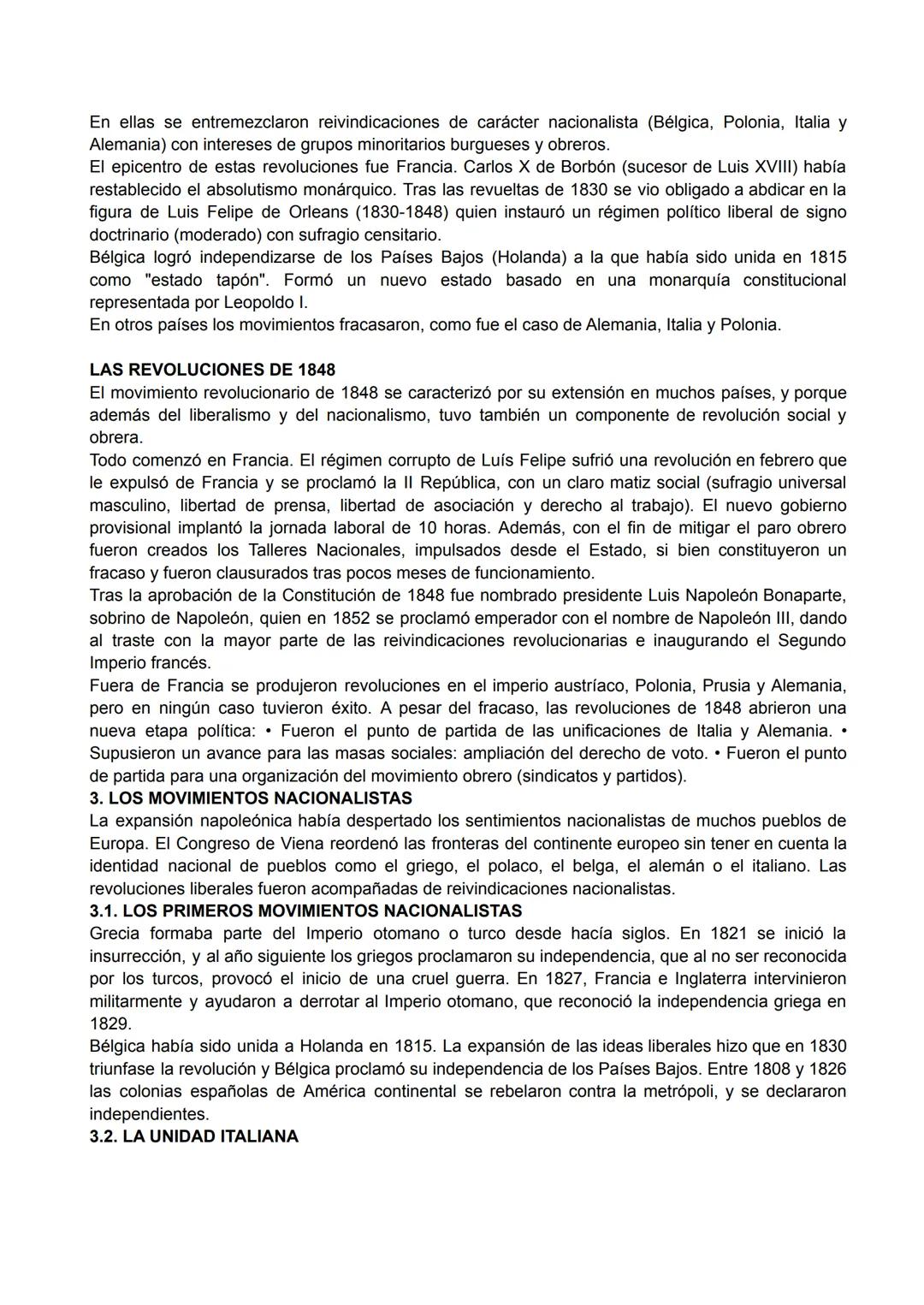 1. LIBERALISMO Y NACIONALISMO.
1.1 EL LIBERALISMO, UN NUEVO SISTEMA POLÍTICO
El liberalismo es una corriente ideológica que tiene carácter p