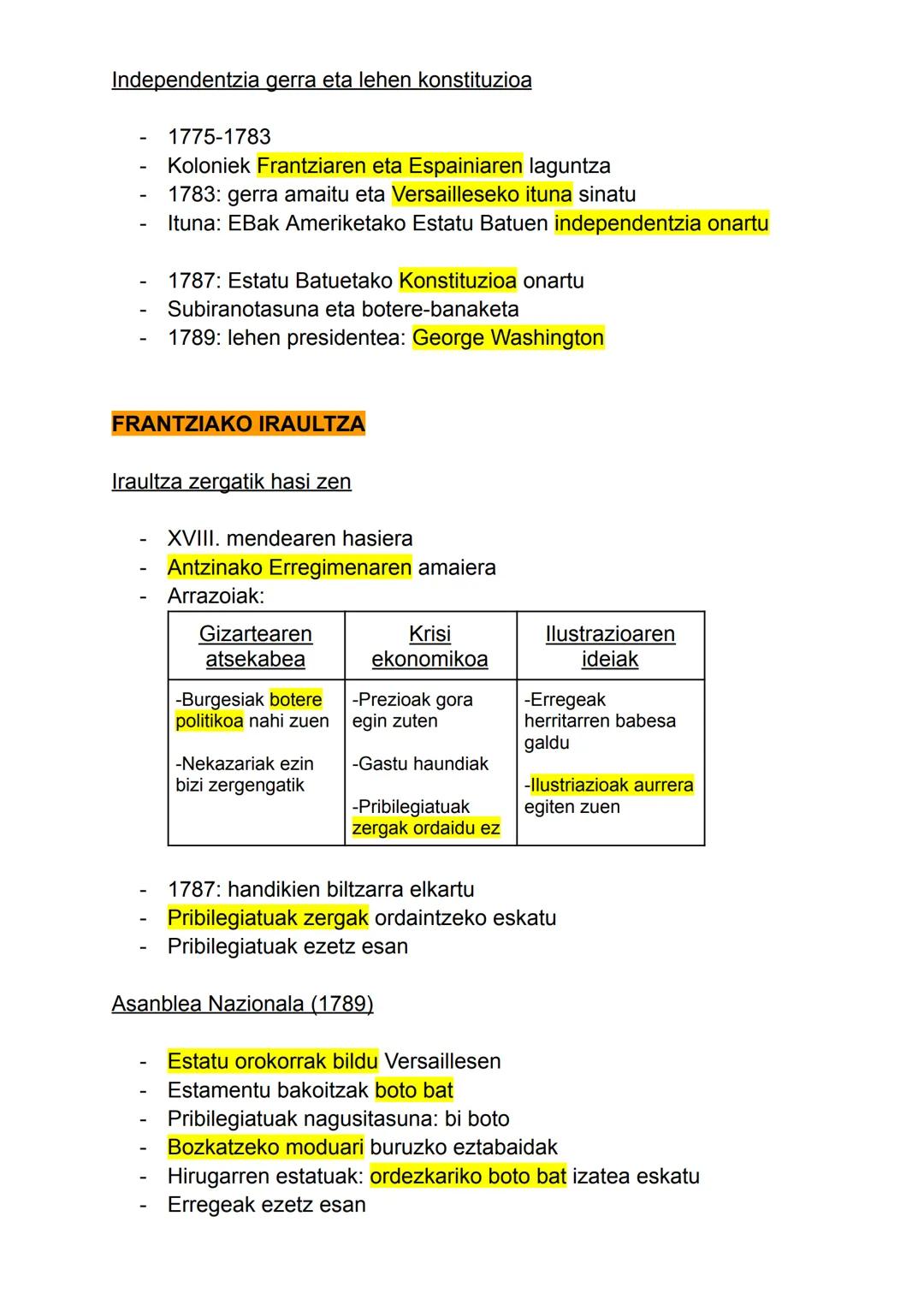 IRAULTZA POLITIKOAK ETA NAZIONALISMOA
AMERIKETAKO IRAULTZA
Hamairu Kolonien eta Erresuma Batuen tentsioa
Hamairu kolonia Ipar Ameriketan
Ipa