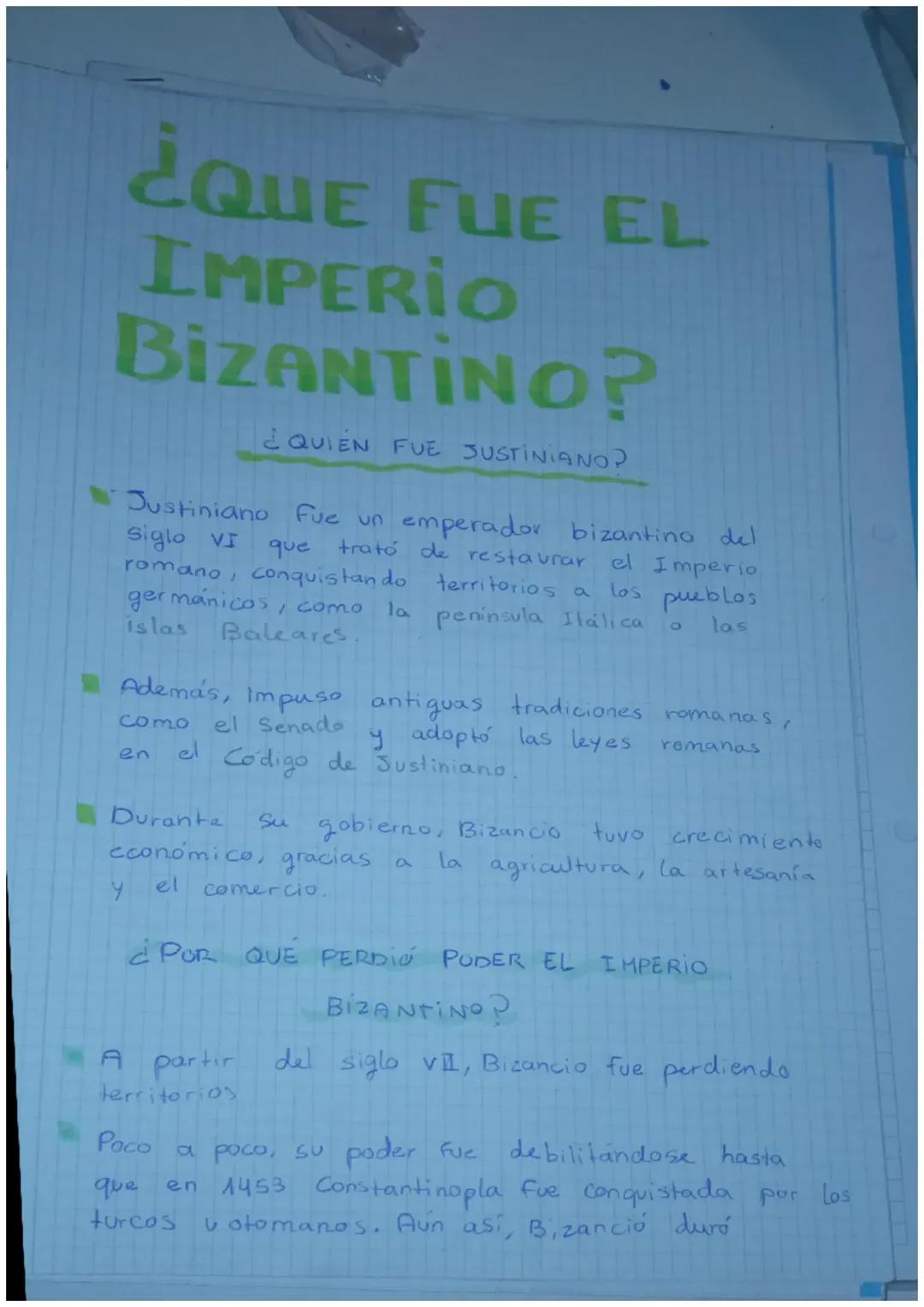 El imperio bizantino