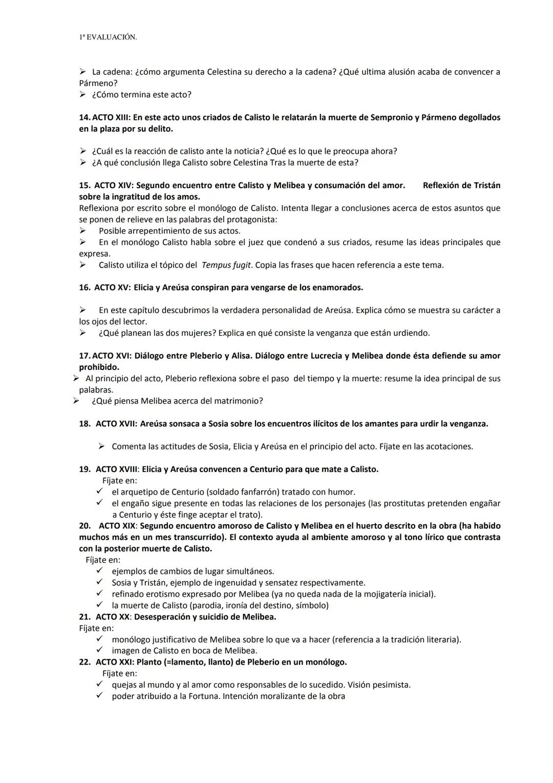 GUÍA DE LECTURA
LA CELESTINA
FERNANDO DE ROJAS
OBJETIVOS
La finalidad de estas actividades es facilitar la comprensión de la obra y refl