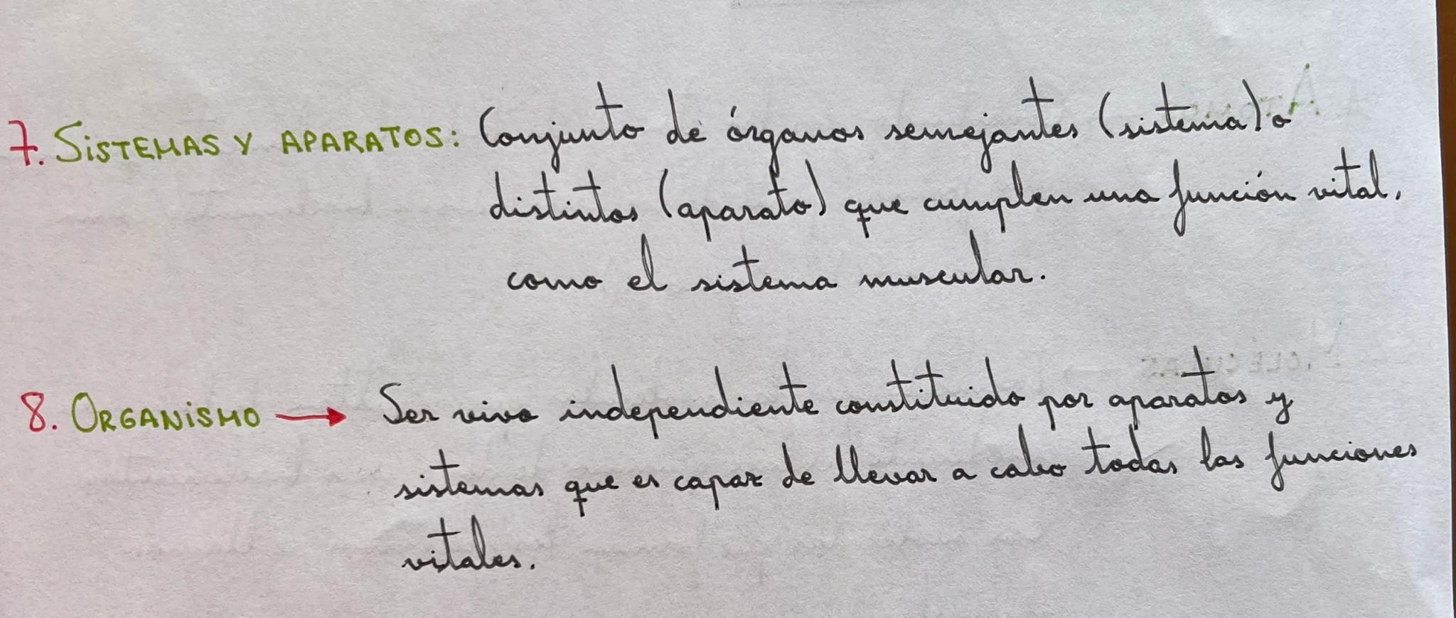 # 1. LOS NIVELES DE ORGANIZACIÓN
1. ÁTOMOS Consituido por los átomos de todos los elementos químicos
←
que forman parte de los seres vivos