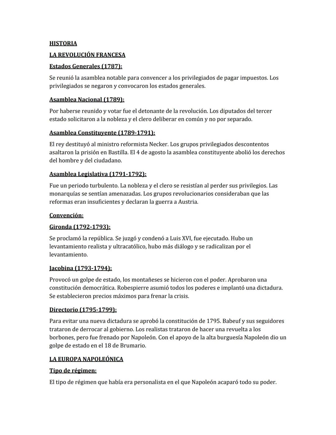 Revolución Francesa 1789