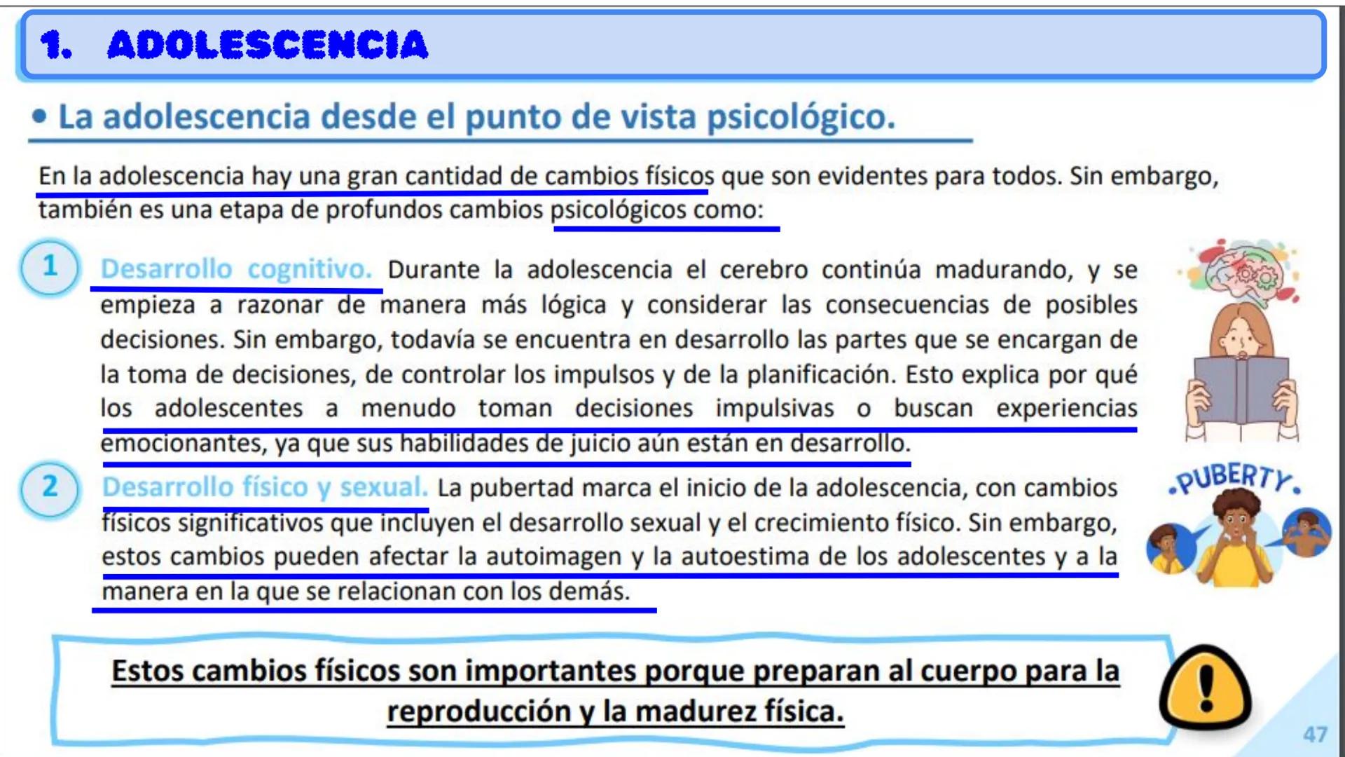 SA 2. LA ADOLESCENCIA
4º ESO FOPP 1. ADOLESCENCIA
No te voy a engañar, ser adolescente puede ser jodidamente jodido. Es como tratar de
naveg