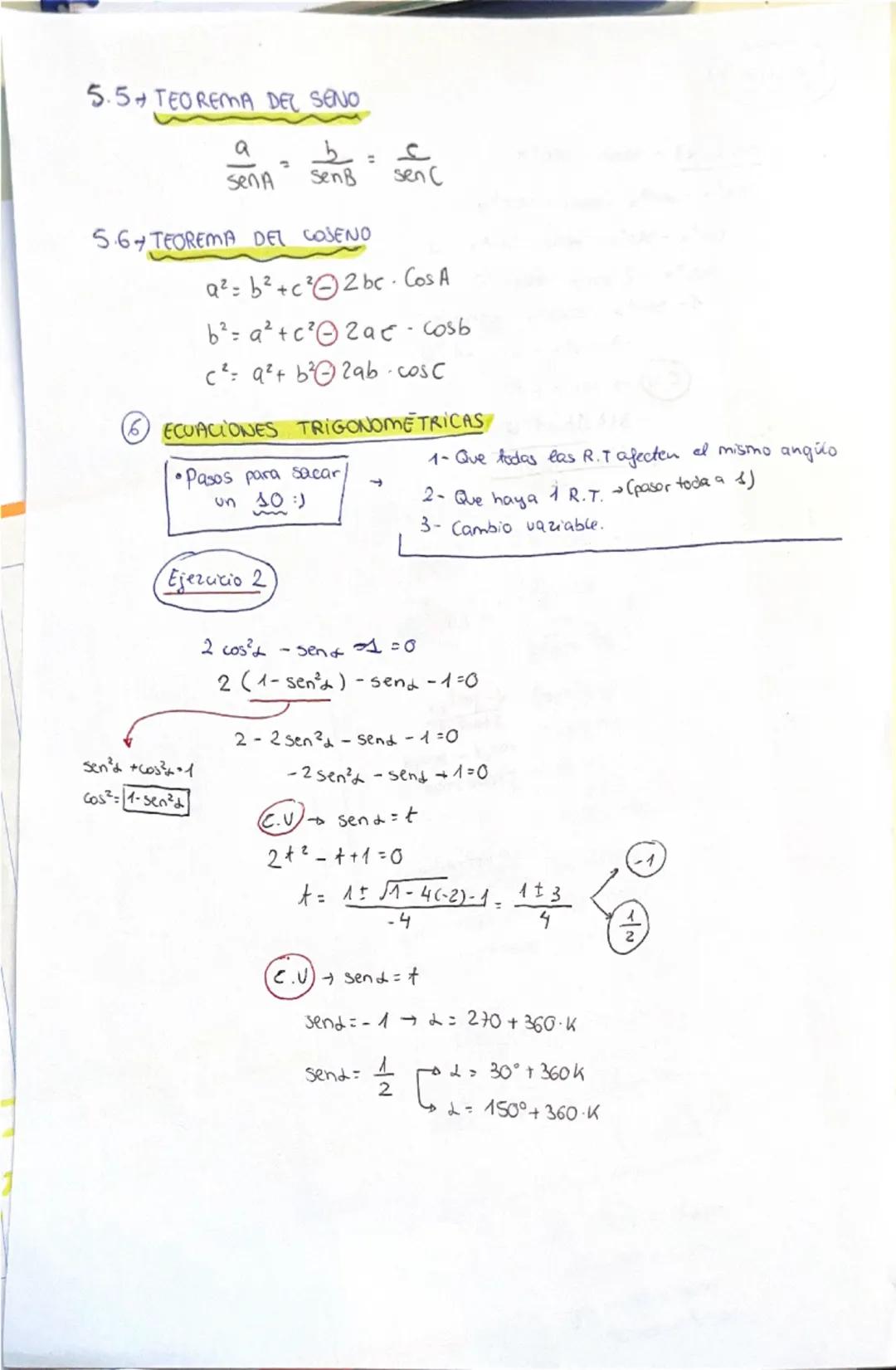 # Ejercicio 1
Sabiedo que $tag\alpha = -3$, $y$ $d > \pi$
¿Halla los R.T?
$sen\alpha = \frac{3}{10}$
$cos\alpha = \frac{+\sqrt{10}}{10}$
$ta