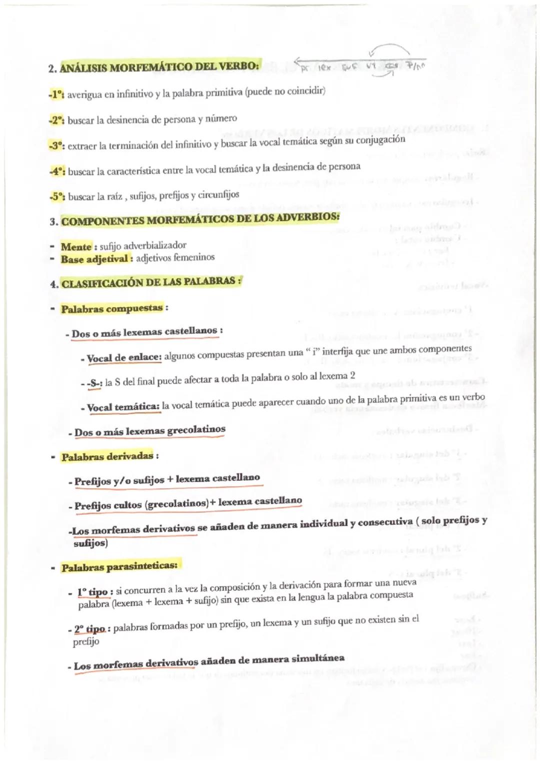 ANÁLISIS MORFEMÁTICO DE SUSTANTIVOS Y ADJETIVOS
1. Clasificación de los monemas:
Monema: unidad mínima con significado dentro del lenguaje
-