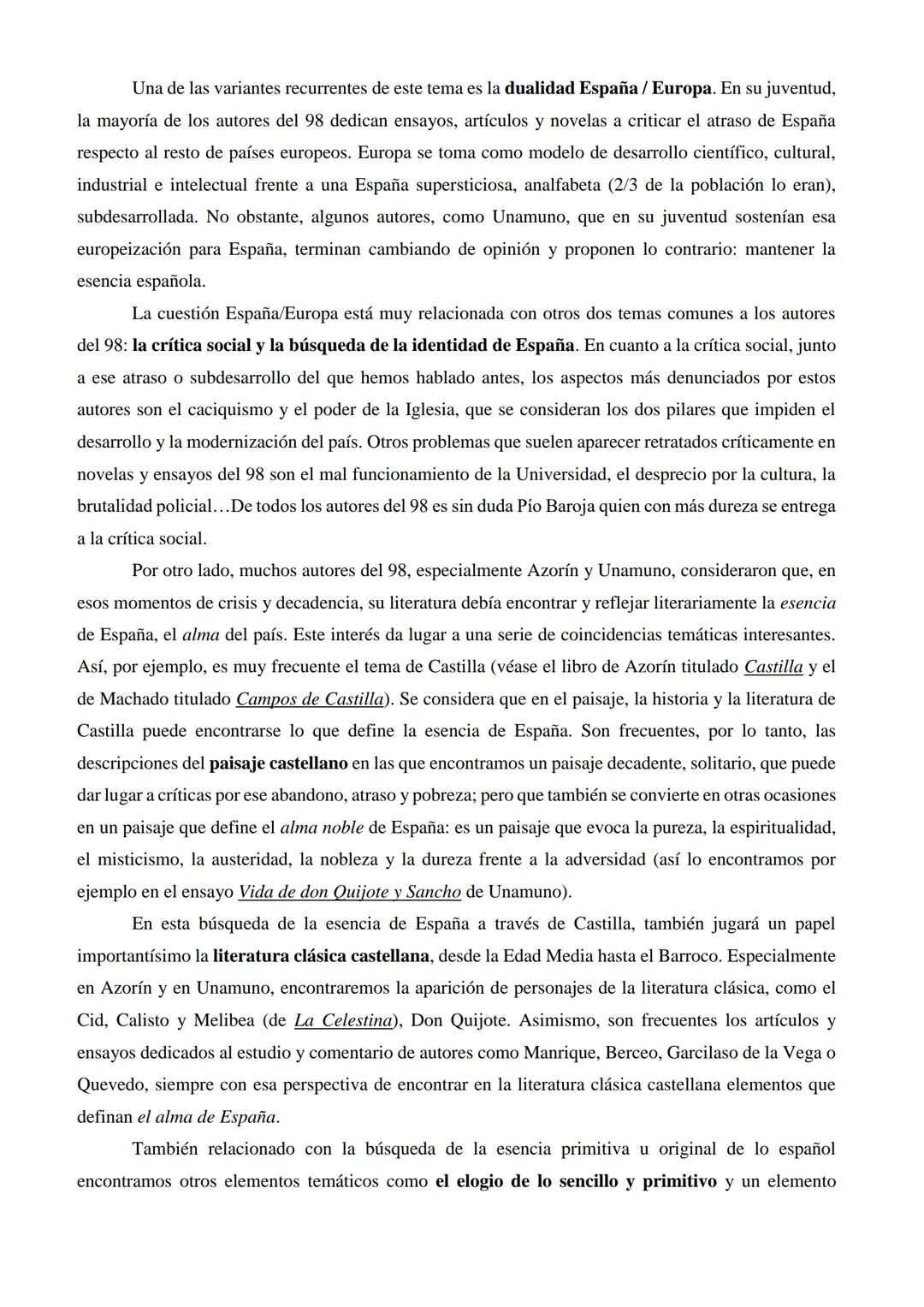 # TEMA 2. LA GENERACIÓN DEL 98
1. INTRODUCCIÓN
Llamamos Generación del 98 a un grupo de escritores españoles nacidos entre 1860 y 1875 que