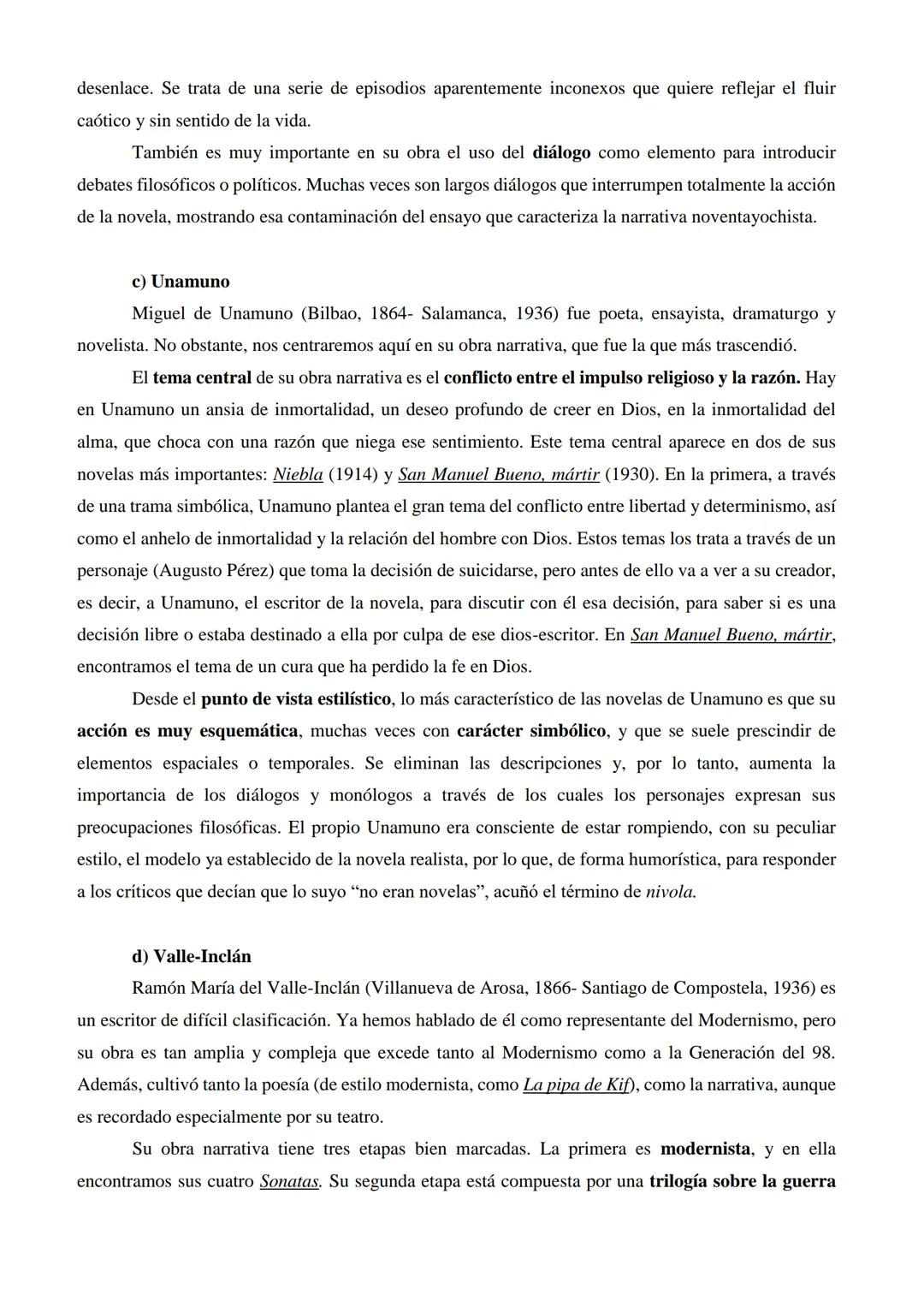 # TEMA 2. LA GENERACIÓN DEL 98
1. INTRODUCCIÓN
Llamamos Generación del 98 a un grupo de escritores españoles nacidos entre 1860 y 1875 que