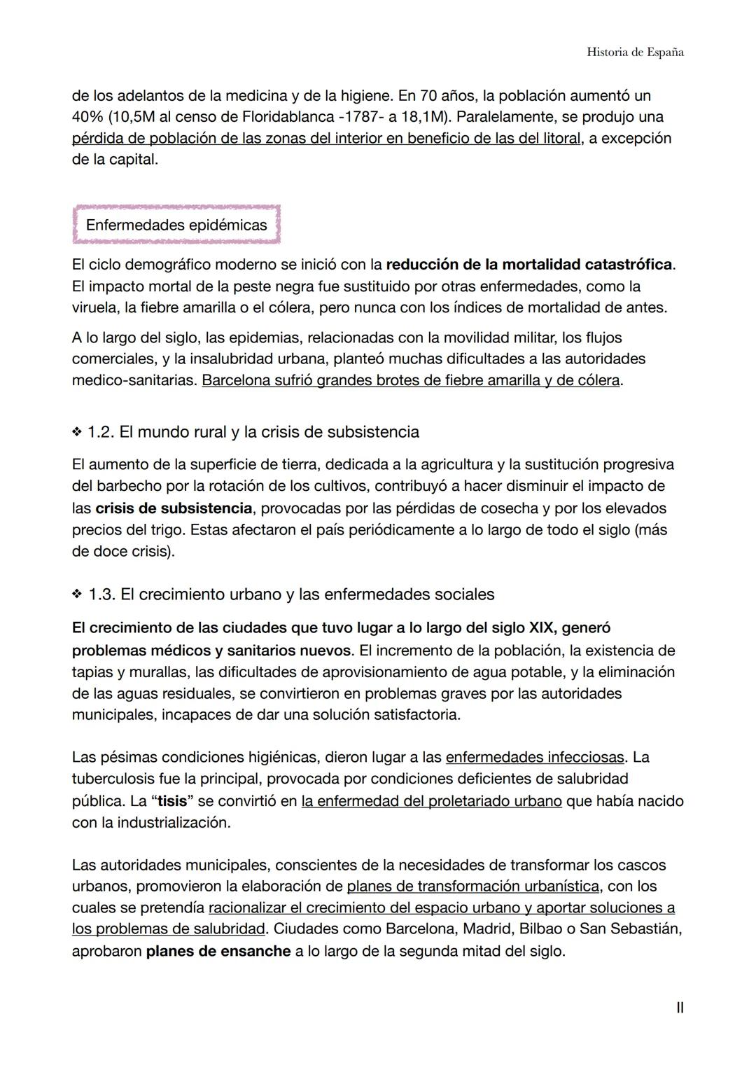 Historia de España
Tema 5-Las transformaciones socioeconómicas del siglo XIX
En primeros del siglo XIX, España era un país atrasado respec