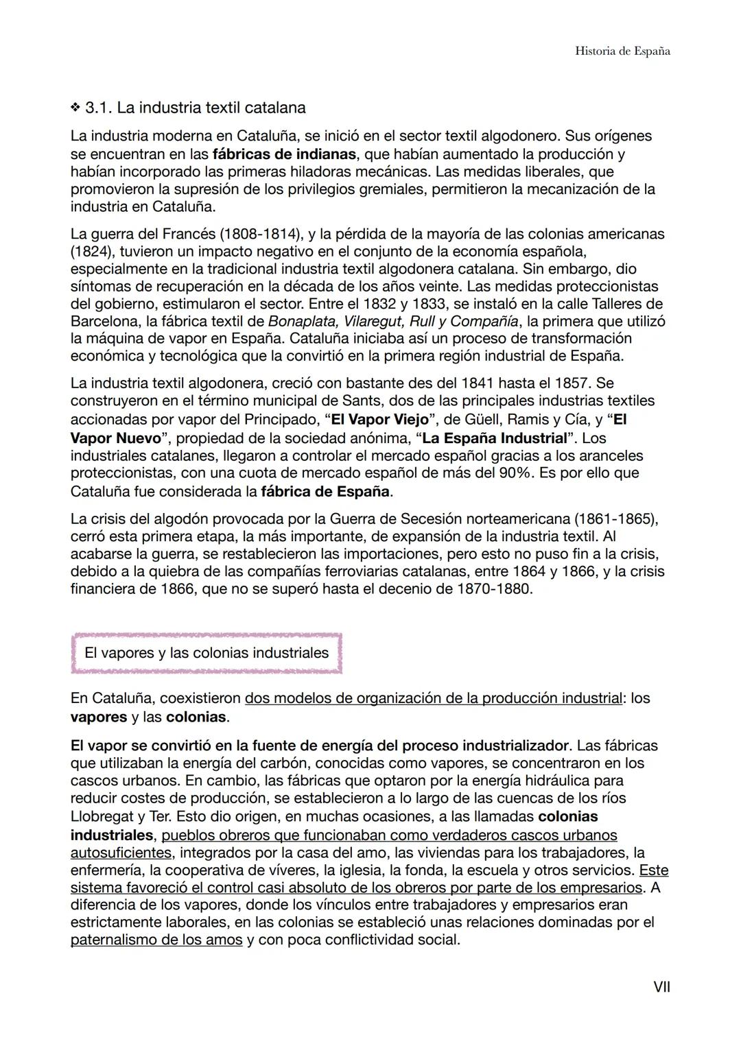 Historia de España
Tema 5-Las transformaciones socioeconómicas del siglo XIX
En primeros del siglo XIX, España era un país atrasado respec