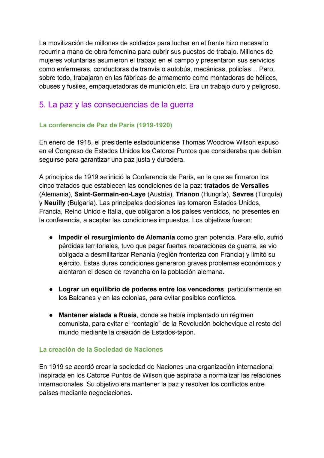 # Tema 1. El difícil comienzo del siglo XX. La
primera Guerra Mundial
1. ¿Qué llevó al comienzo de la guerra?
A comienzos del siglo XX, la