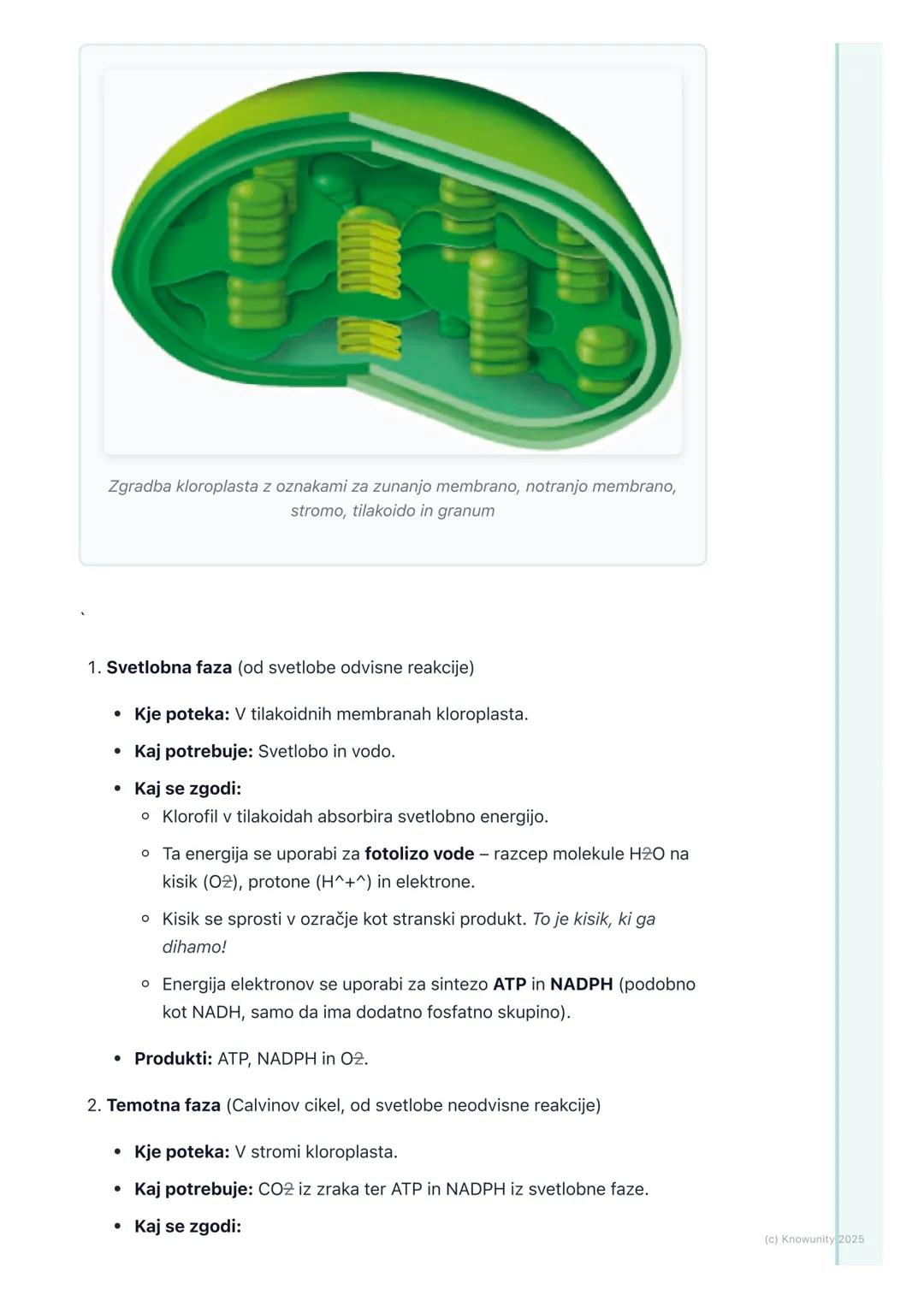 # Celično dihanje in fotosinteza
Pregled in uvod
Celično dihanje in fotosinteza sta dva ključna procesa za življenje na Zemlji.
Gre za pro