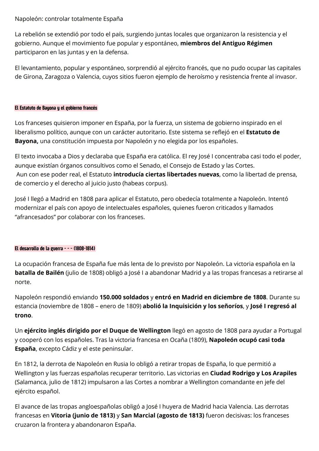 # TEMA 2: EL FIN DEL ANTIGUO RÉGIMEN Y LA REVOLUCIÓN LIBERAL
1. La crisis de la monarquía y la guerra de la Independencia.
El año 1808 ina