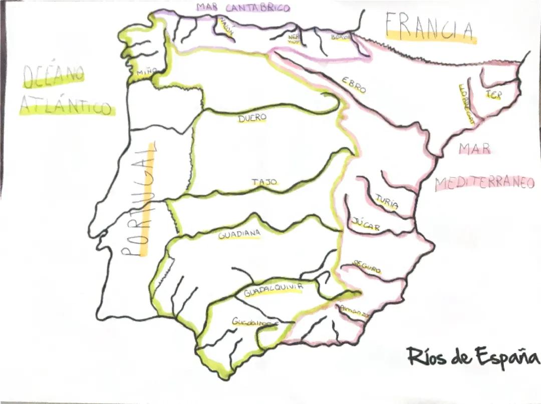Los ríos más importantes de España