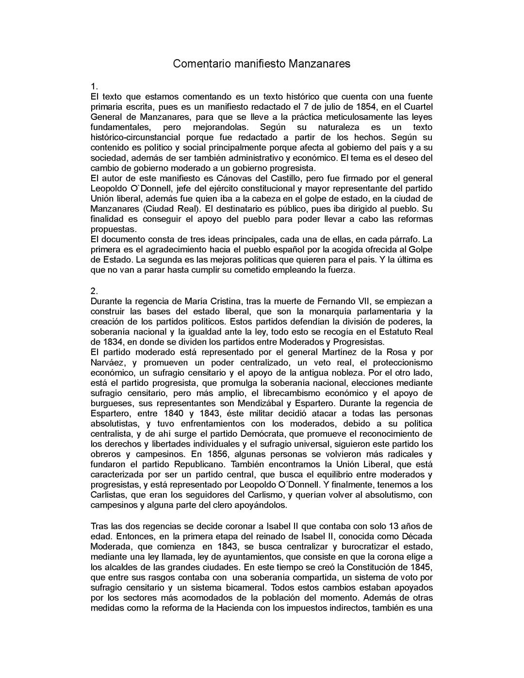 Manifiesto de los persas