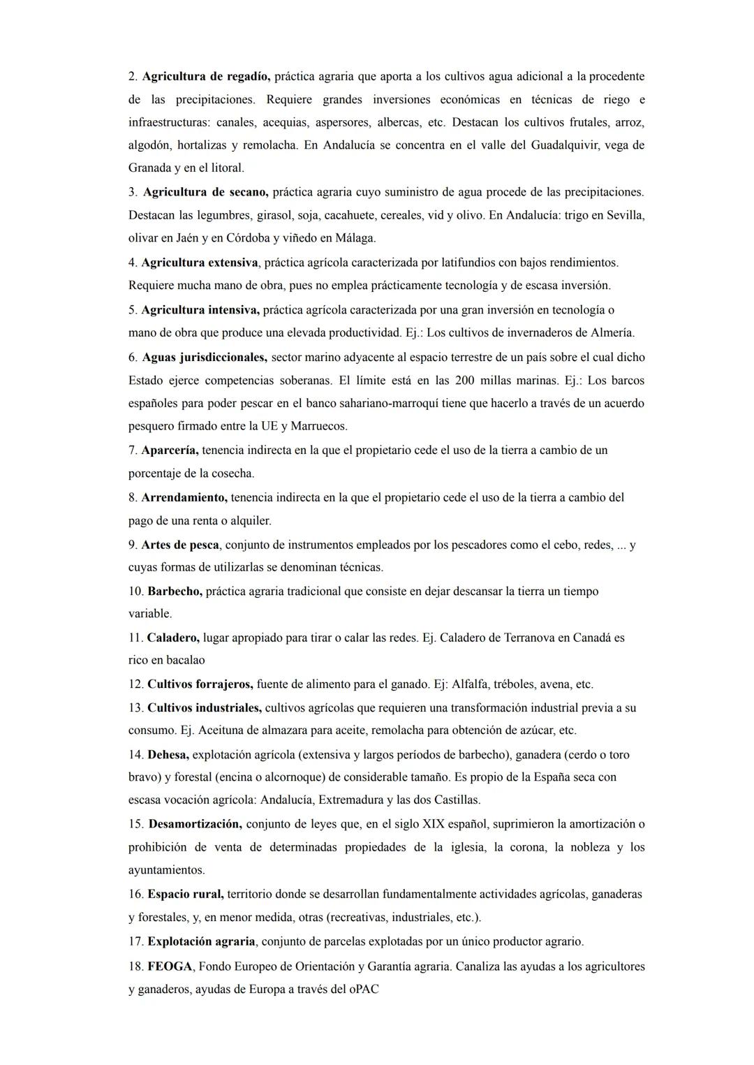 # GLOSARIO GEOGRAFÍA DE ESPAÑA, 2º BACHILLERATO
INTRODUCCIÓN
1. Coordenadas geográficas: sistema de líneas imaginarias (paralelos y merid