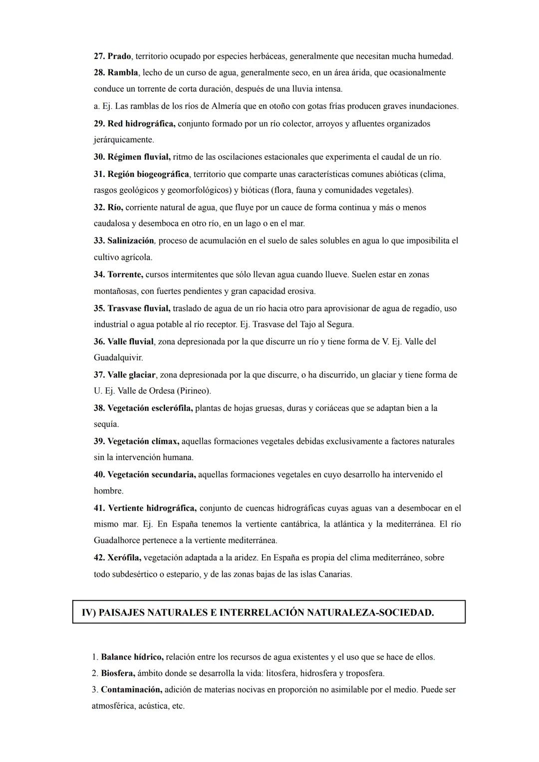 # GLOSARIO GEOGRAFÍA DE ESPAÑA, 2º BACHILLERATO
INTRODUCCIÓN
1. Coordenadas geográficas: sistema de líneas imaginarias (paralelos y merid