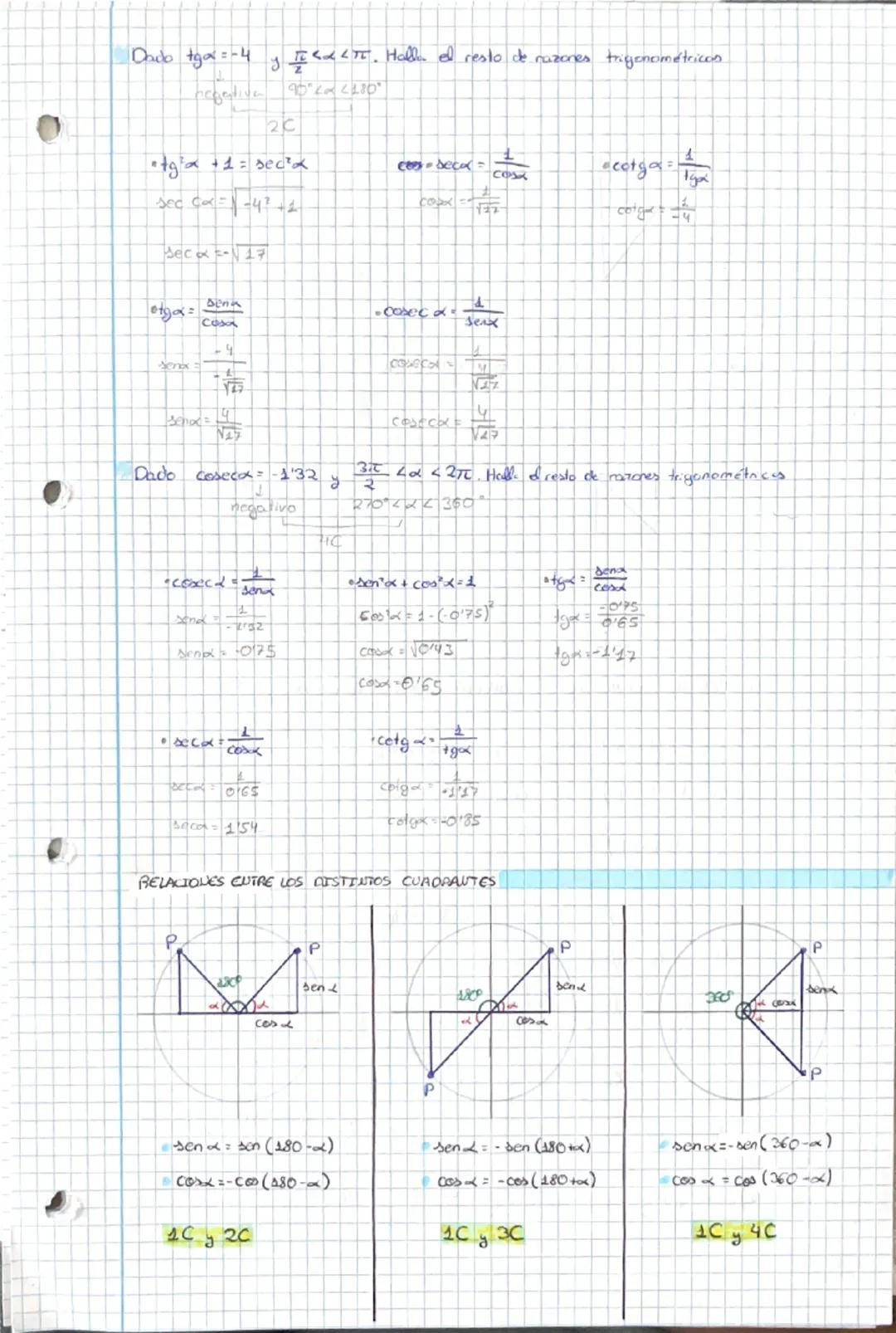 ANGULOS Y MEDIOAS
II
60°
180°
270
TS: TRIGOUCHETRIA
I
Unidades grados y
radunes
01-360
IV
815
360
095 2
2° cuadrante
L2weltos
45°
radion
45°