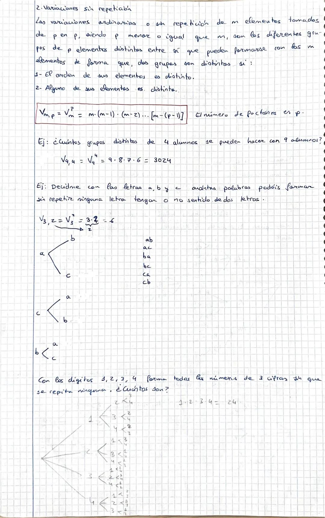 Combinatoria
Sirve
рача
Contar los elementas
de un
conjunto
1. Diagramas
ES
Un diagrama
ma técnica
en
CI
W
en árbol
A₁
A₂
A3
Ач
muy
variacio