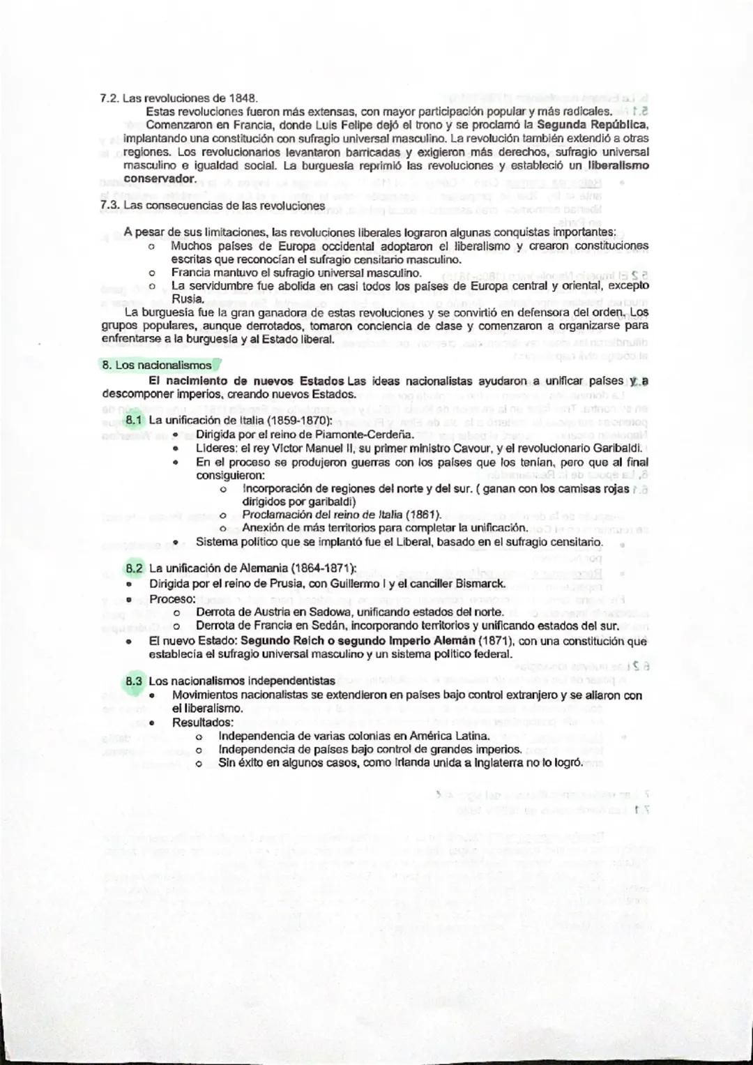 S.XVII
Unidad 8. Tema 10. LA ERA DE LAS REVOLUCIONES (1770-1871)
1.Los Procesos revolucionarios
Las reformas del Antiguo Régimen no arreglar