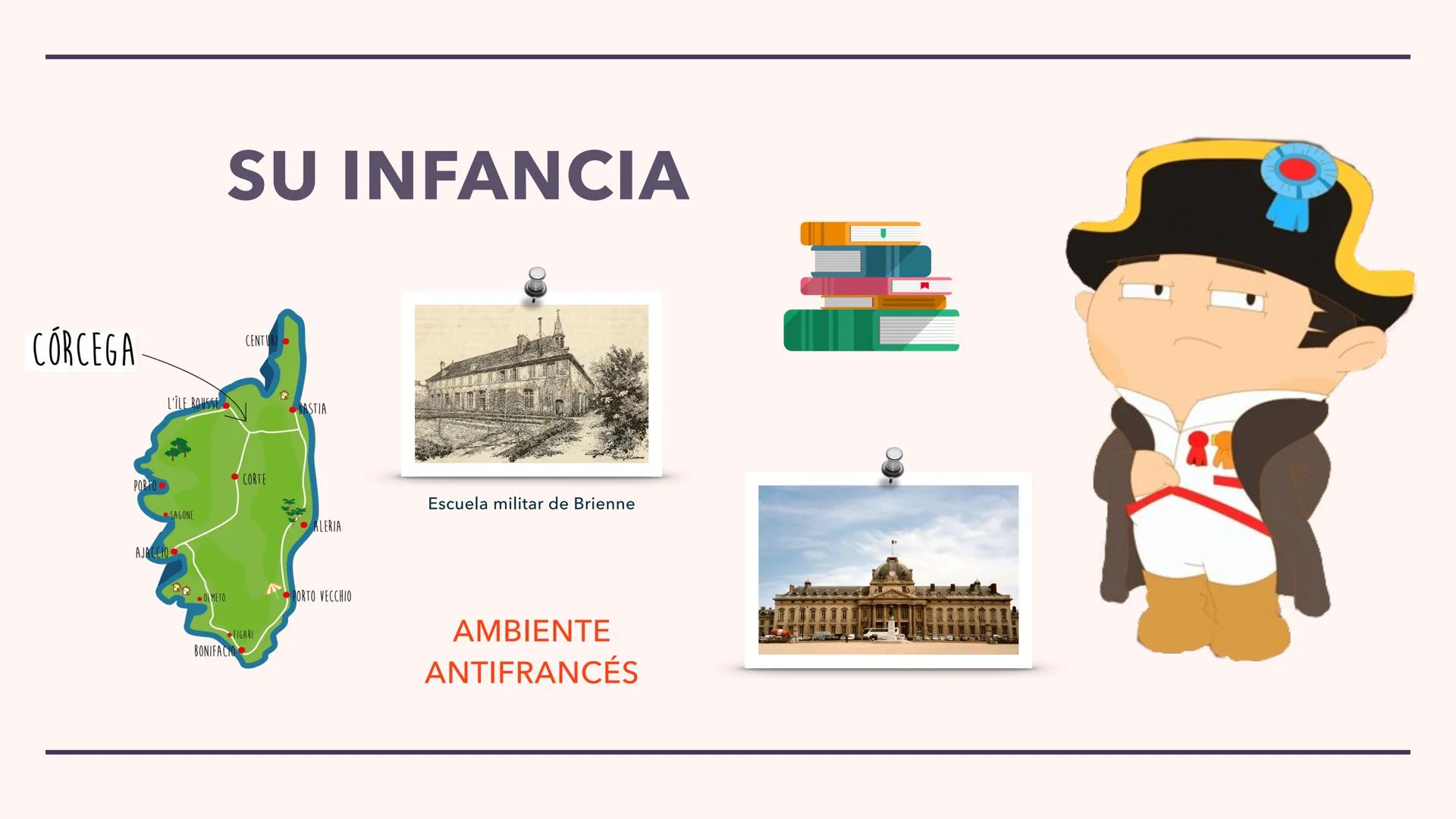 # LA REVOLUCIÓN FRANCESA
# NAPOLEÓN
# BONAPARTE # INTRODUCCIÓN
* Ha sido uno de los mayores estrategas de la
historia.
* Fue escal