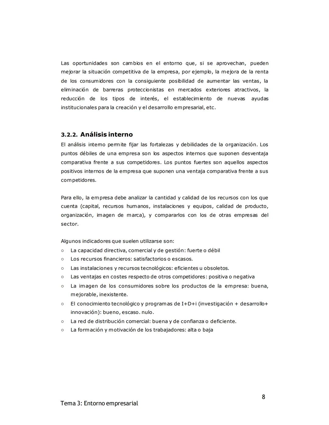 # TEMA 3: ENTORNO DE LA EMPRESA Y ESTRATEGIA
EMPRESARIAL
1. EL ENTORNO DE LA EMPRESA (Pág. 67)
Uno de los componentes fundamentales de la