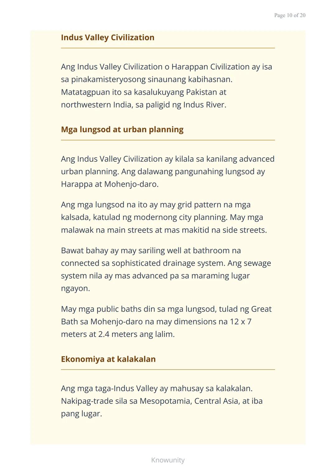 # Sinauang Kabihasnan ng Daigdig: Mesopotamia, Ehipto, Indus, at Tsina
Pag-aaral ng apat na mahahalagang sinaunang kabihasnan sa mundo
##
