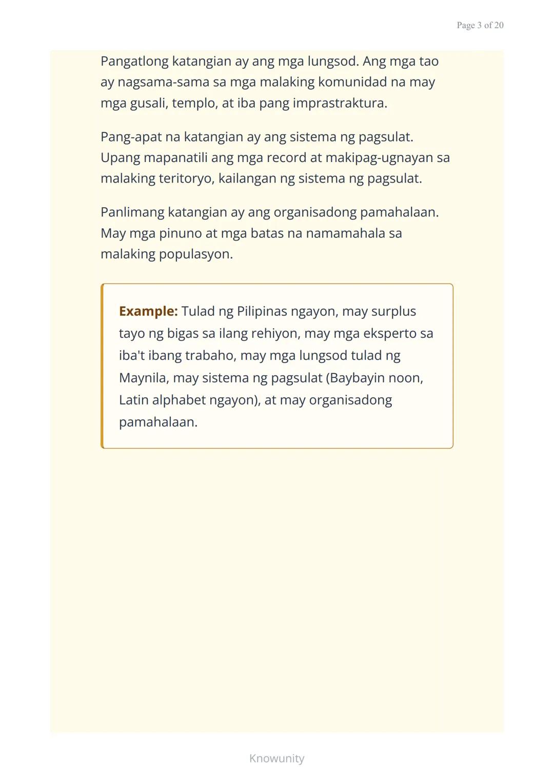 # Sinauang Kabihasnan ng Daigdig: Mesopotamia, Ehipto, Indus, at Tsina
Pag-aaral ng apat na mahahalagang sinaunang kabihasnan sa mundo
##