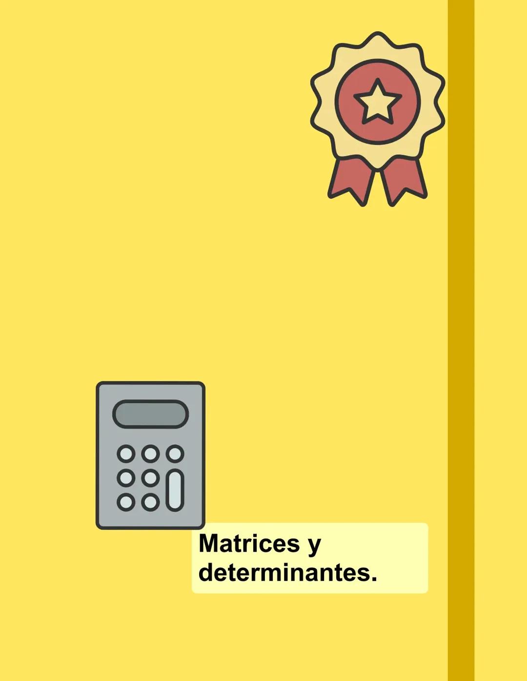 1. Matrices y determinantes