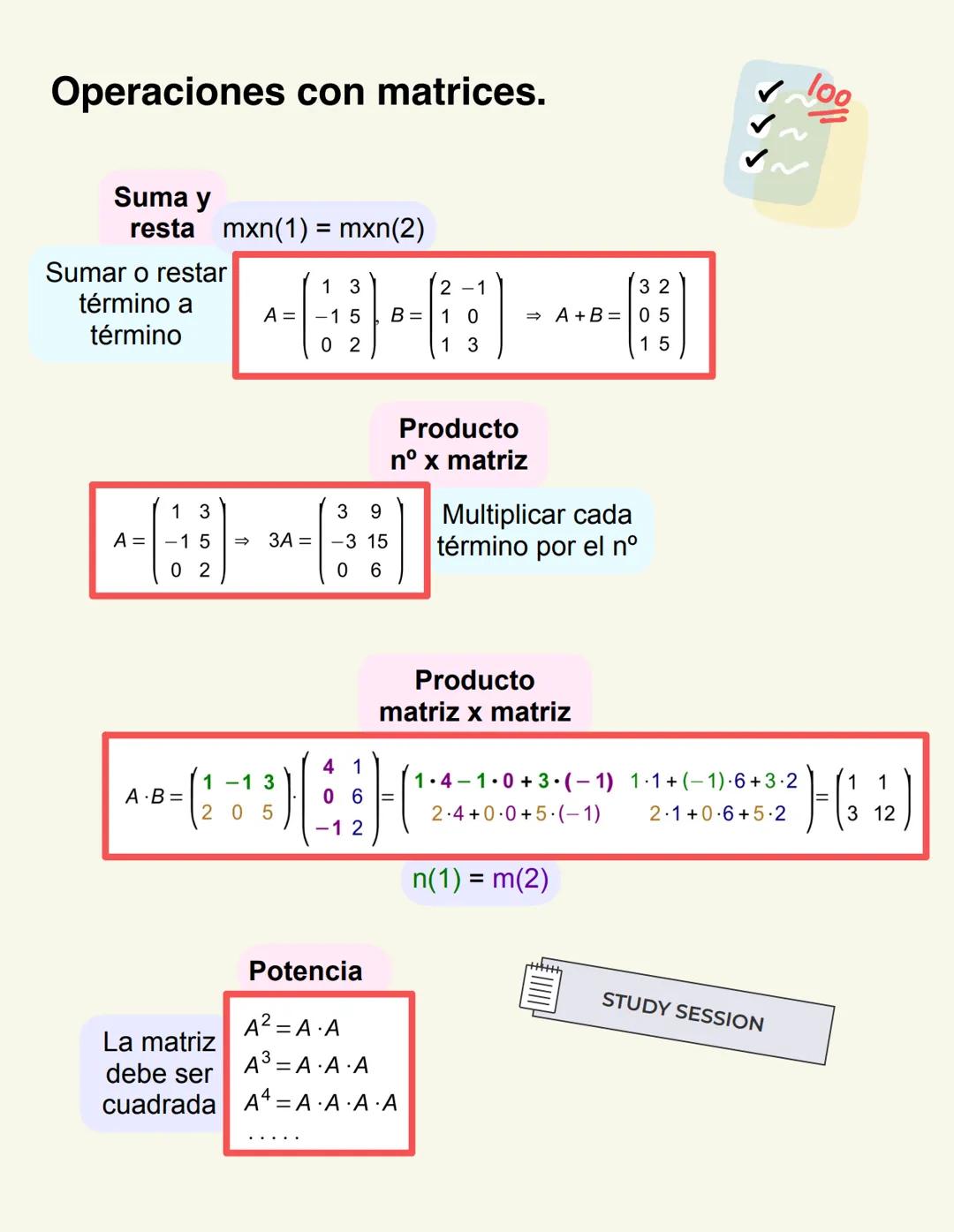 000
Matrices y
determinantes. Matrices.
A =
211 212
221 222
B =
am1 am2
Matriz 2x3
⠀⠀
2-13
105
a₁n
a2n
a mn
Matriz 2x2
A
^= (1-3¹)
03
Orden