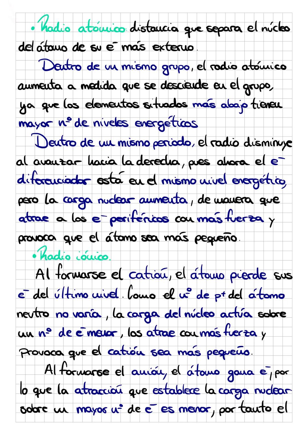# ESTRUCTURA ATÓMICA Y SISTEMA PERIÓDICO.
- ATOMO: NºAtómico (z) Nº Másico (A)
-Nº Atómico (z) (n°pty uè wands átomo es neutro).
• Si es